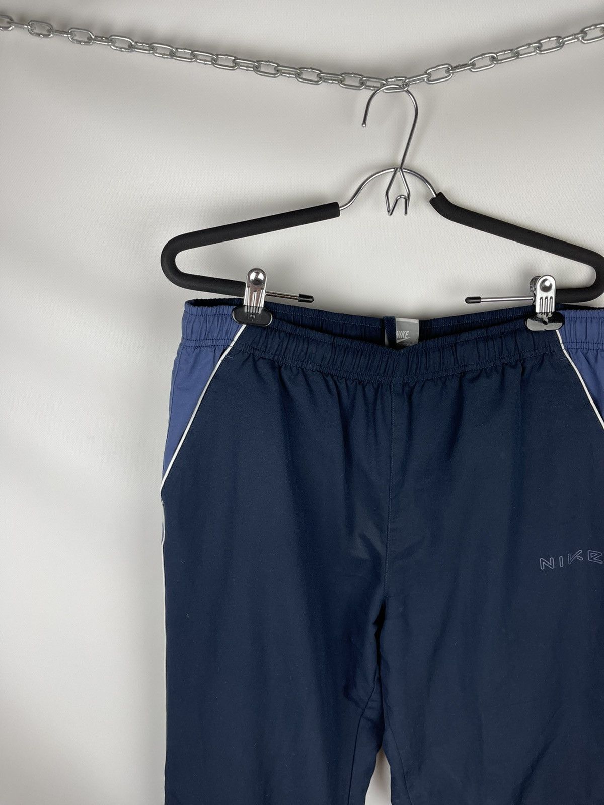 Nike Nike vintage y2k double logo swoosh track pants Size US 34 / EU 50 - 4 Thumbnail