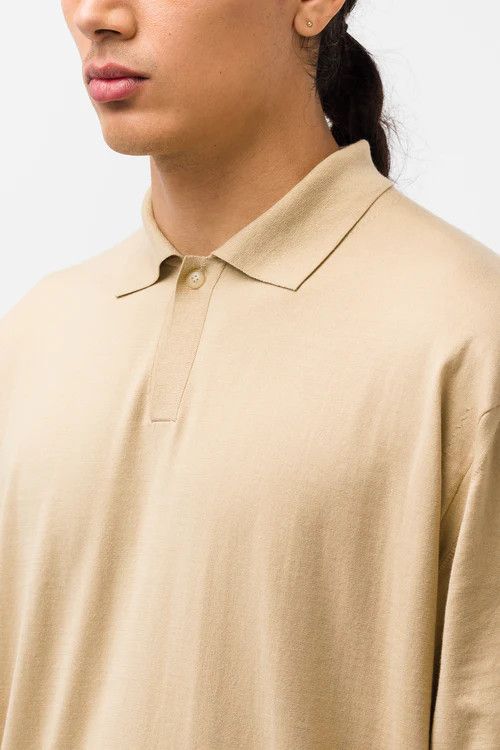 Auralee Super High Gauge Cotton Knit Polo - Size 5 Size US XL / EU 56 / 4 - 11 Thumbnail
