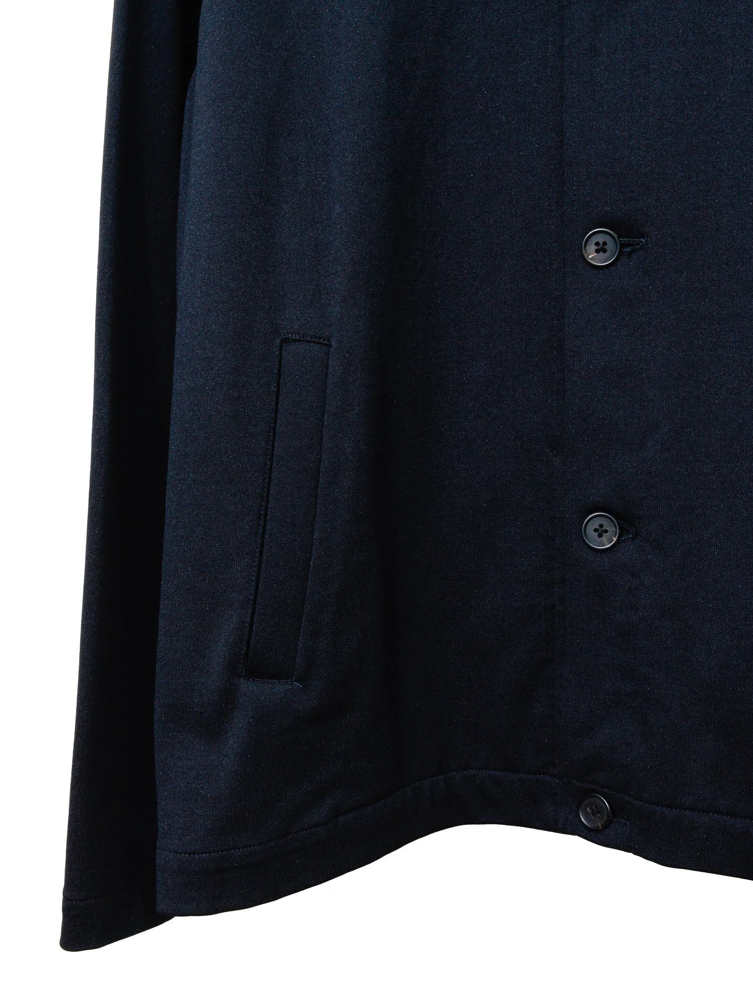 Y's for Men × Yohji Yamamoto Knit Jacket with Suede Collar Size US XL / EU 56 / 4 - 4 Thumbnail