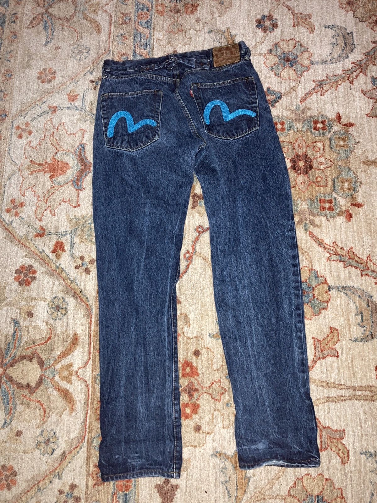 Vintage Y2K Evisu Heritage Carpenter Style hotsell Jeans 38