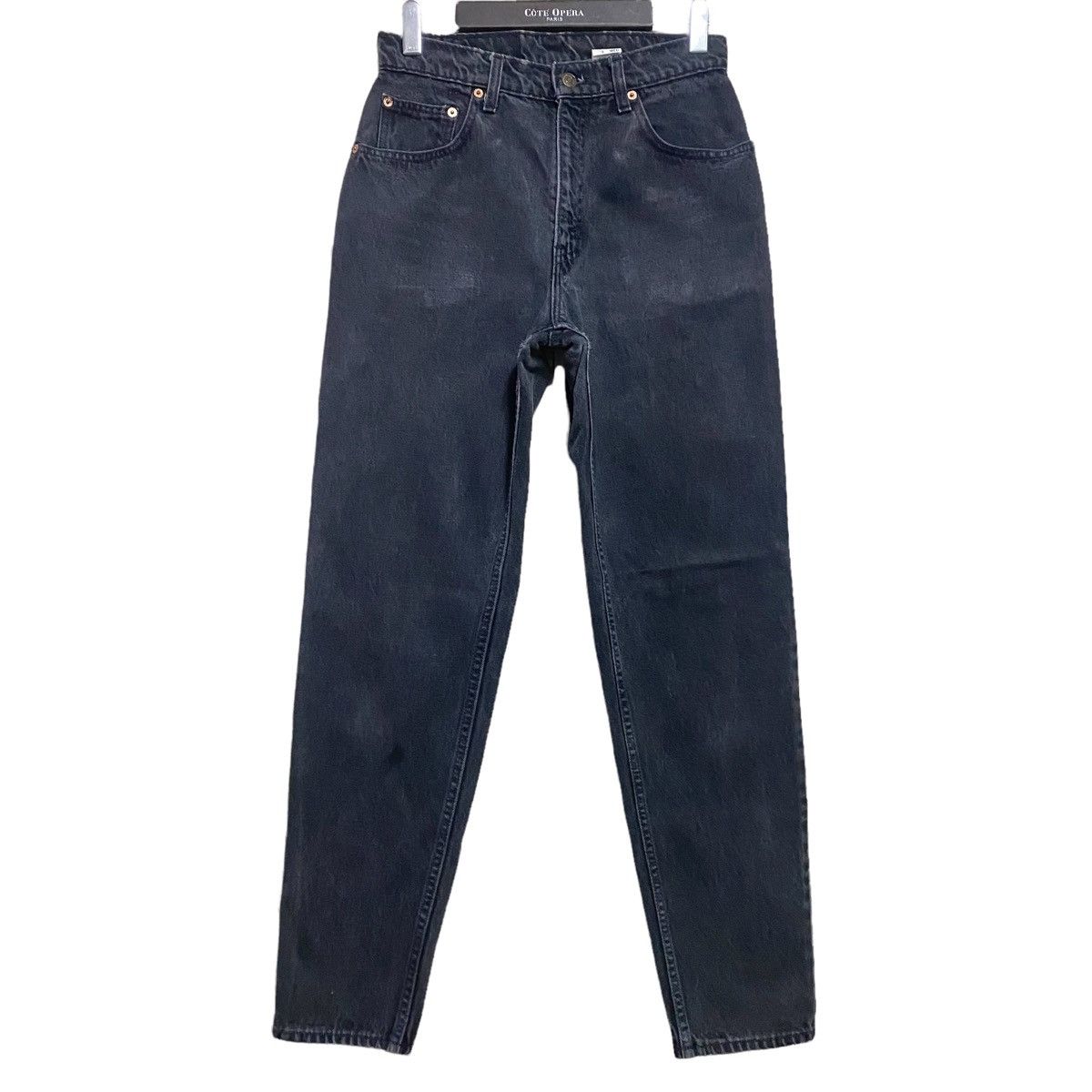 Levi's Vintage 90s Levis 550 Superblack Relaxed Fit Tapered Leg Size US 28 / EU 44 - 1 Thumbnail