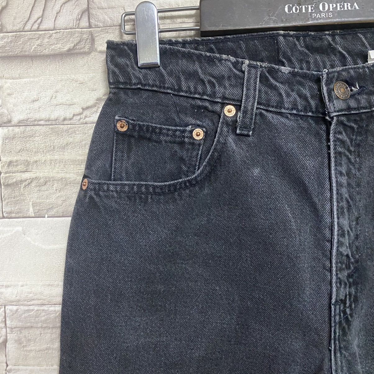 Levi's Vintage 90s Levis 550 Superblack Relaxed Fit Tapered Leg Size US 28 / EU 44 - 6 Thumbnail
