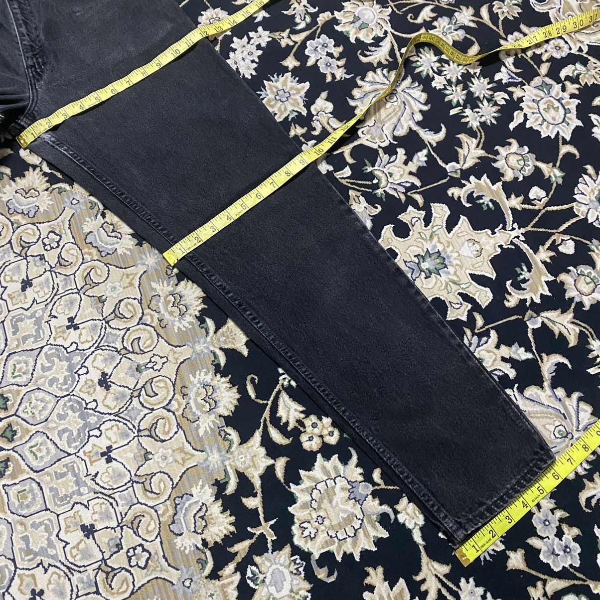 Levi's Vintage 90s Levis 550 Superblack Relaxed Fit Tapered Leg Size US 28 / EU 44 - 19 Thumbnail