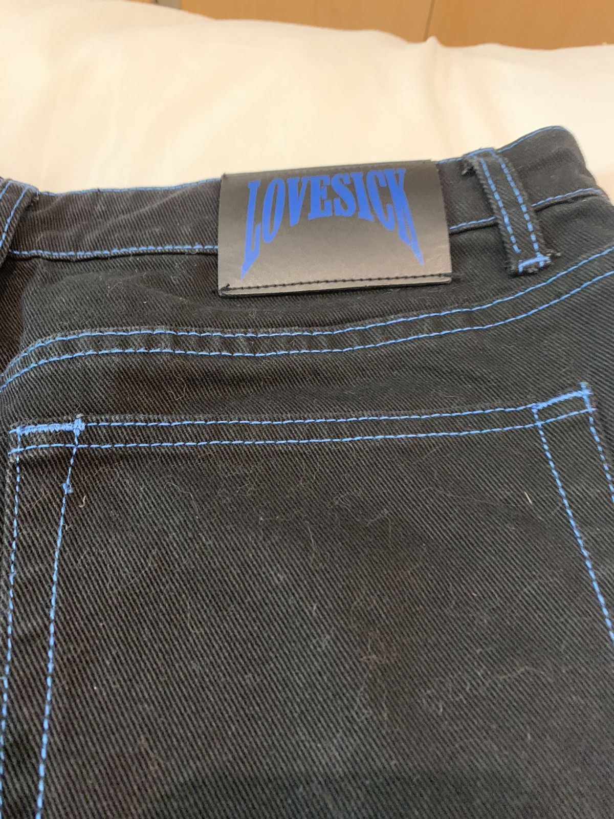 Japanese Brand LoveSick Logo Jeans Size US 34 / EU 50 - 5 Thumbnail