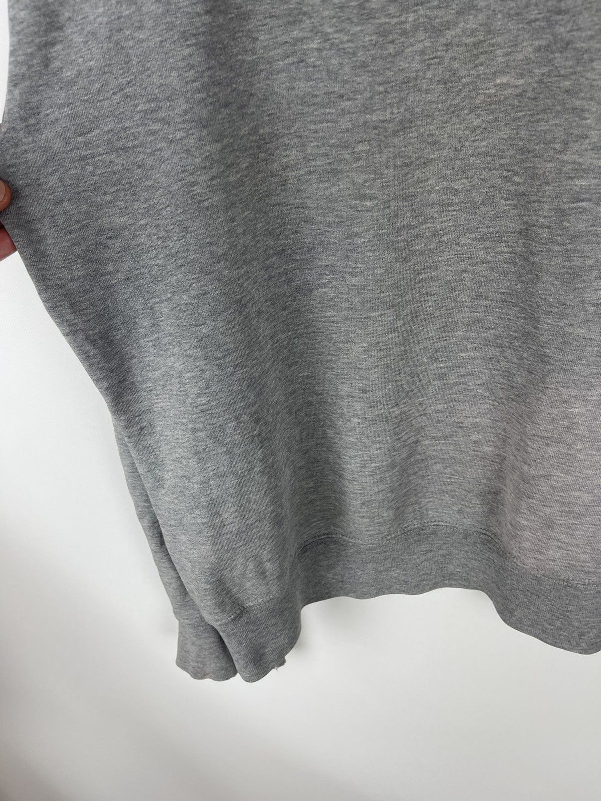 Carhartt × Vintage Carhartt vintage 90s trashed used grey big logo sweatshirt Size US M / EU 48-50 / 2 - 13 Thumbnail