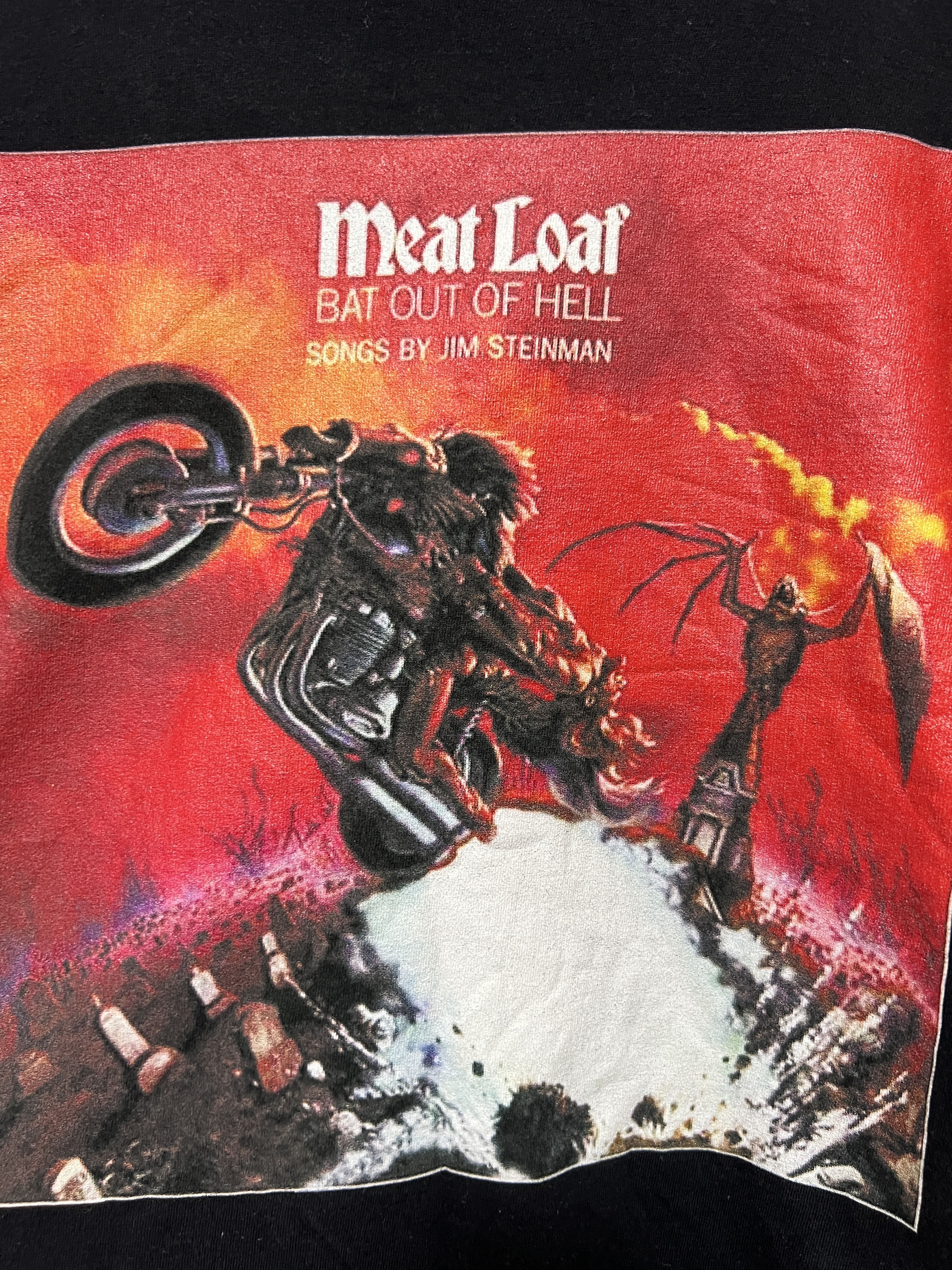 Band Tees × Vintage Meat Loaf Vintage Tour Tee Size US M / EU 48-50 / 2 - 11 Thumbnail