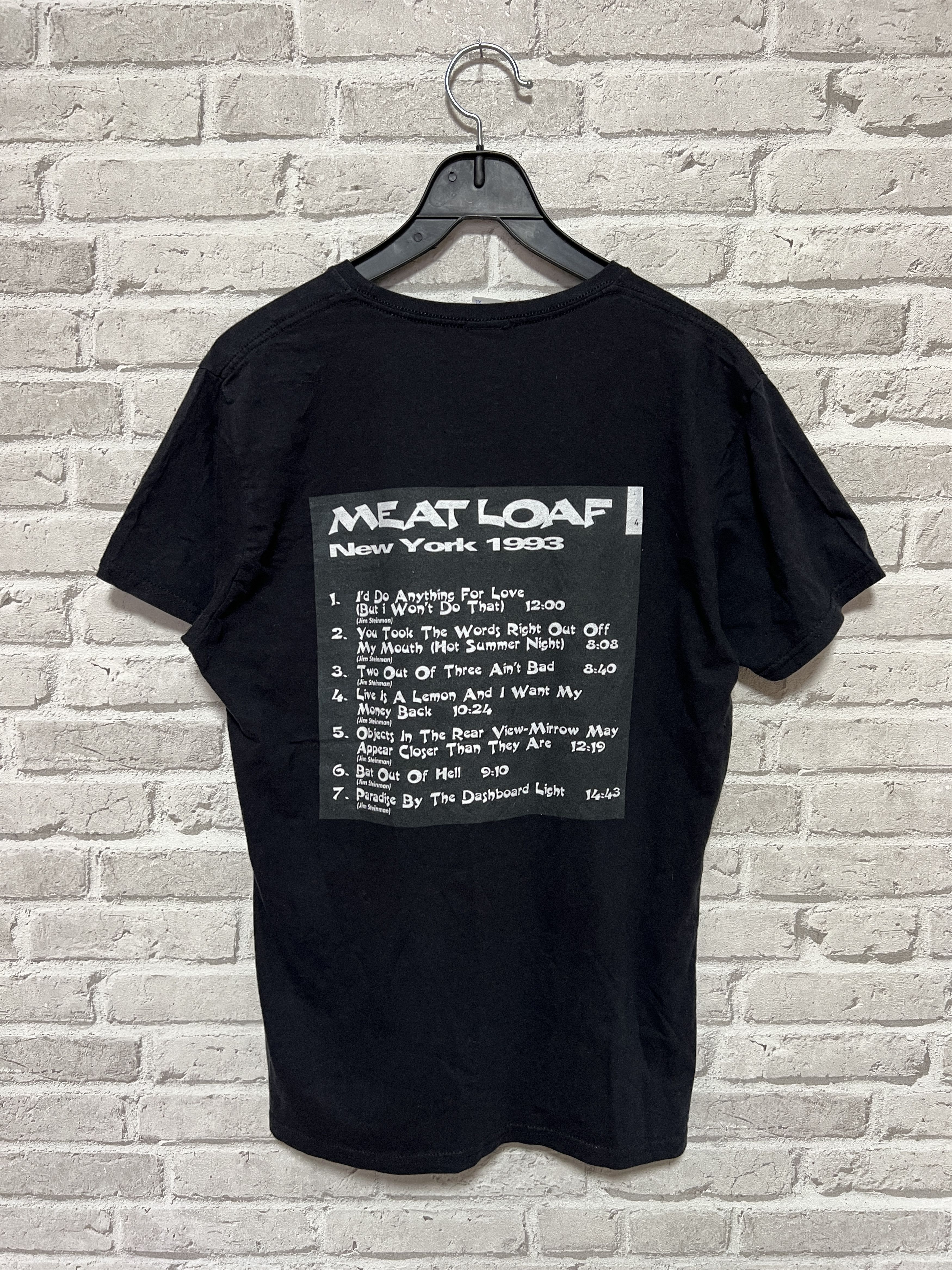 Band Tees × Vintage Meat Loaf Vintage Tour Tee Size US M / EU 48-50 / 2 - 2 Thumbnail