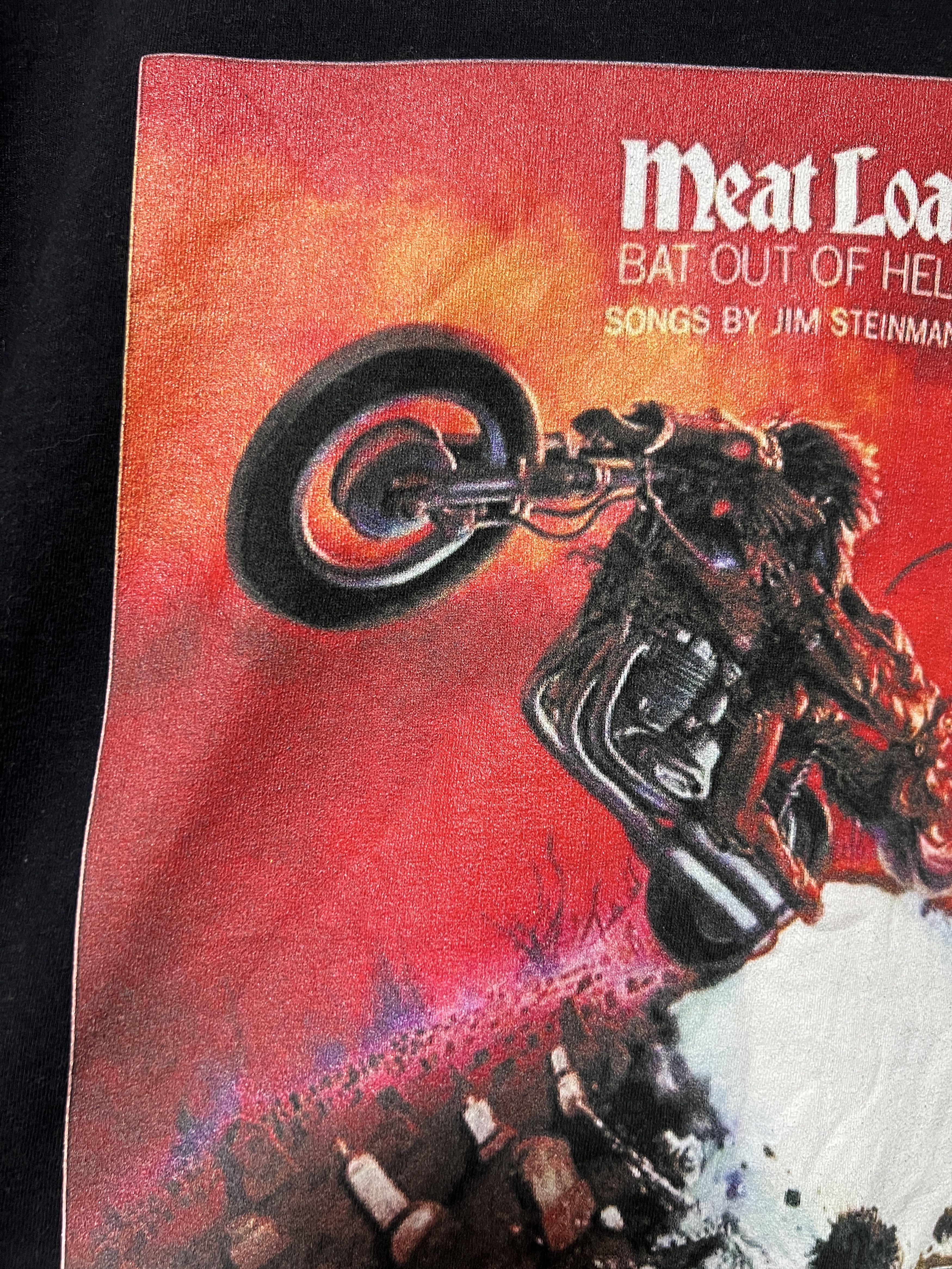 Band Tees × Vintage Meat Loaf Vintage Tour Tee Size US M / EU 48-50 / 2 - 12 Thumbnail