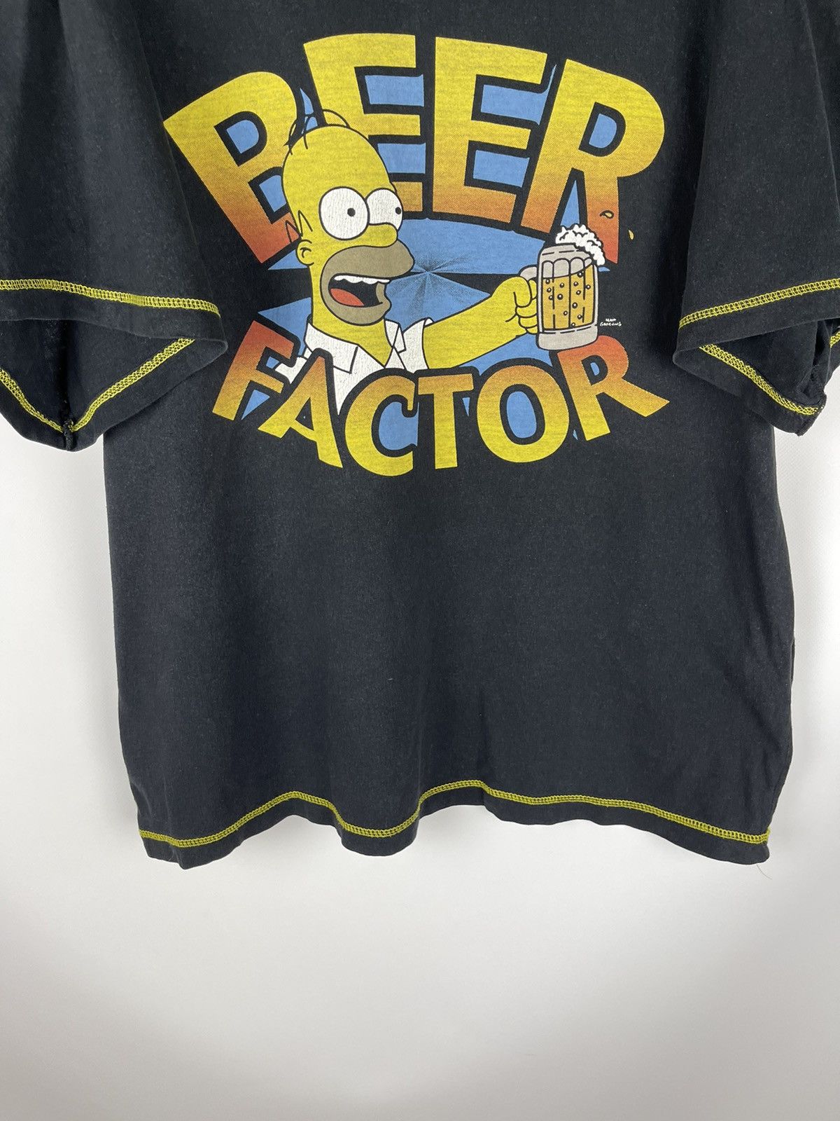The Simpsons The Simpsons vintage 90s Beer Factor Homer band tee shirt Size US XXL / EU 58 / 5 - 4 Thumbnail