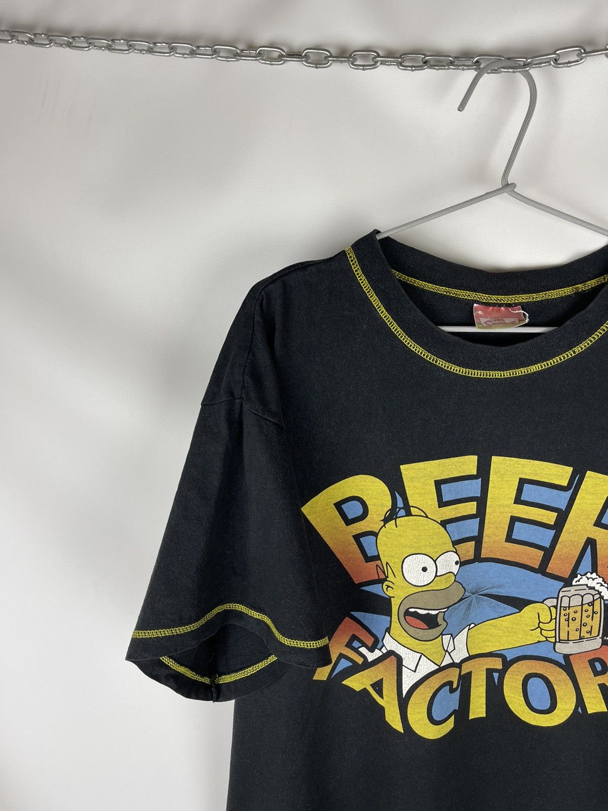 The Simpsons The Simpsons vintage 90s Beer Factor Homer band tee shirt Size US XXL / EU 58 / 5 - 2 Thumbnail