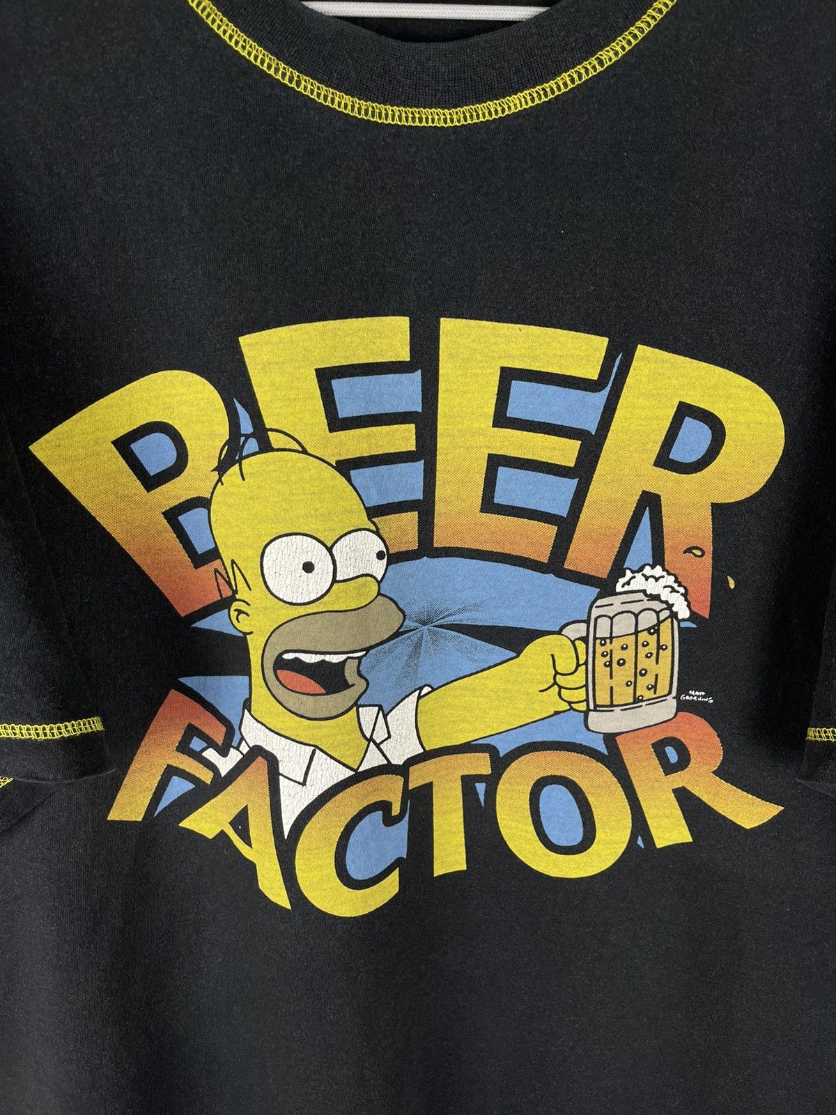 The Simpsons The Simpsons vintage 90s Beer Factor Homer band tee shirt Size US XXL / EU 58 / 5 - 5 Thumbnail
