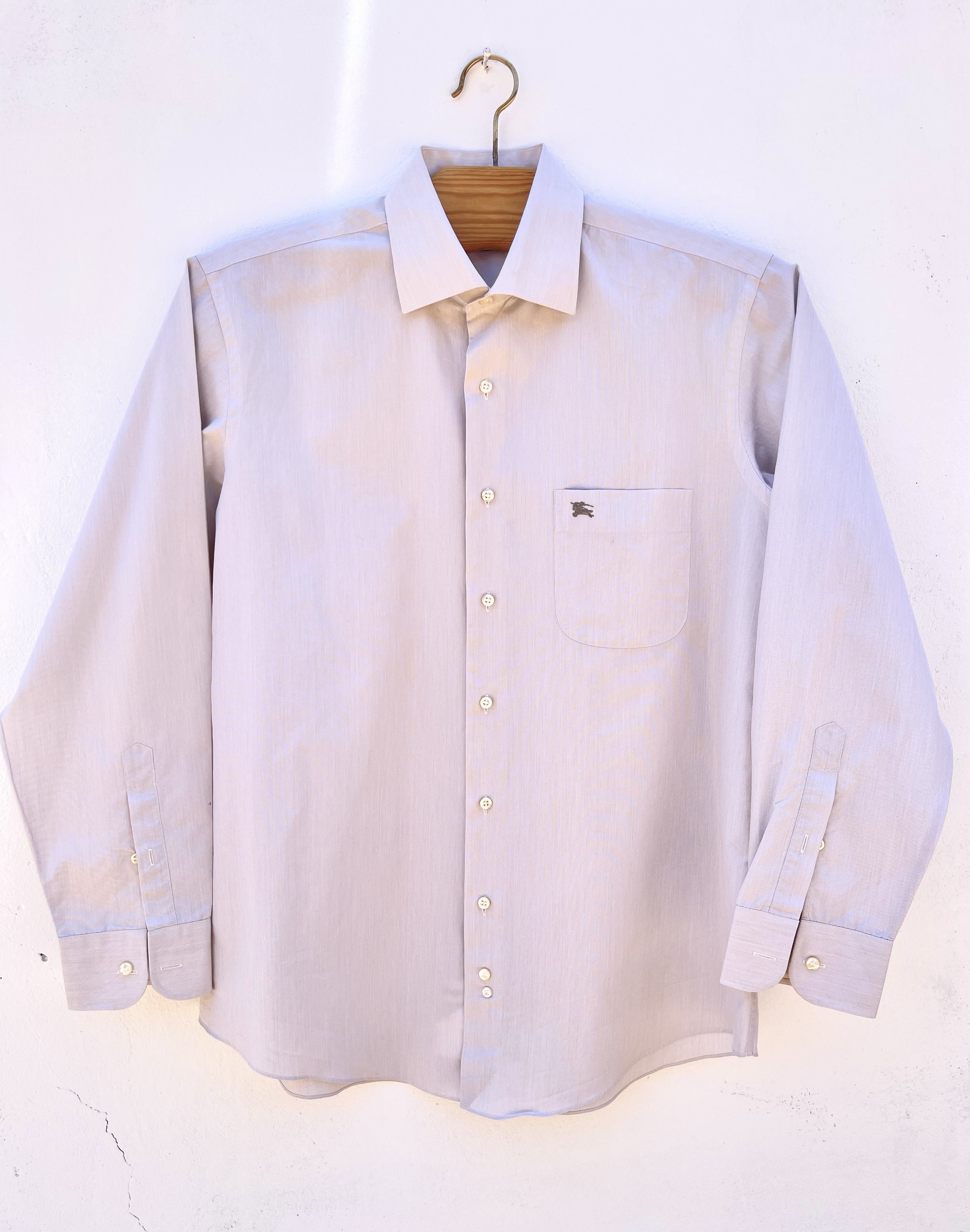 Burberry 🔥 Burberry London beige shirt size L Size US L / EU 52-54 / 3 - 1 Thumbnail