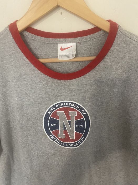 Nike Vintage 90s Nike Physical Education Shirt Grailed