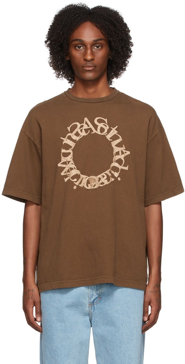 Acne Studios Acne Studios Edlund Circle Oversized T-Shirt Embroidered Size US L / EU 52-54 / 3 - 1 Preview