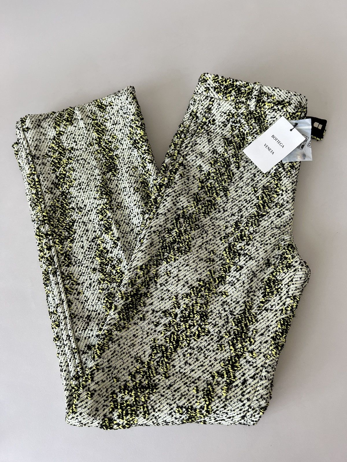 Bottega Veneta 🔥RUNWAY🔥 SS21 Bottega Veneta Jacquard Pants Size US 30 / EU 46 - 3 Thumbnail
