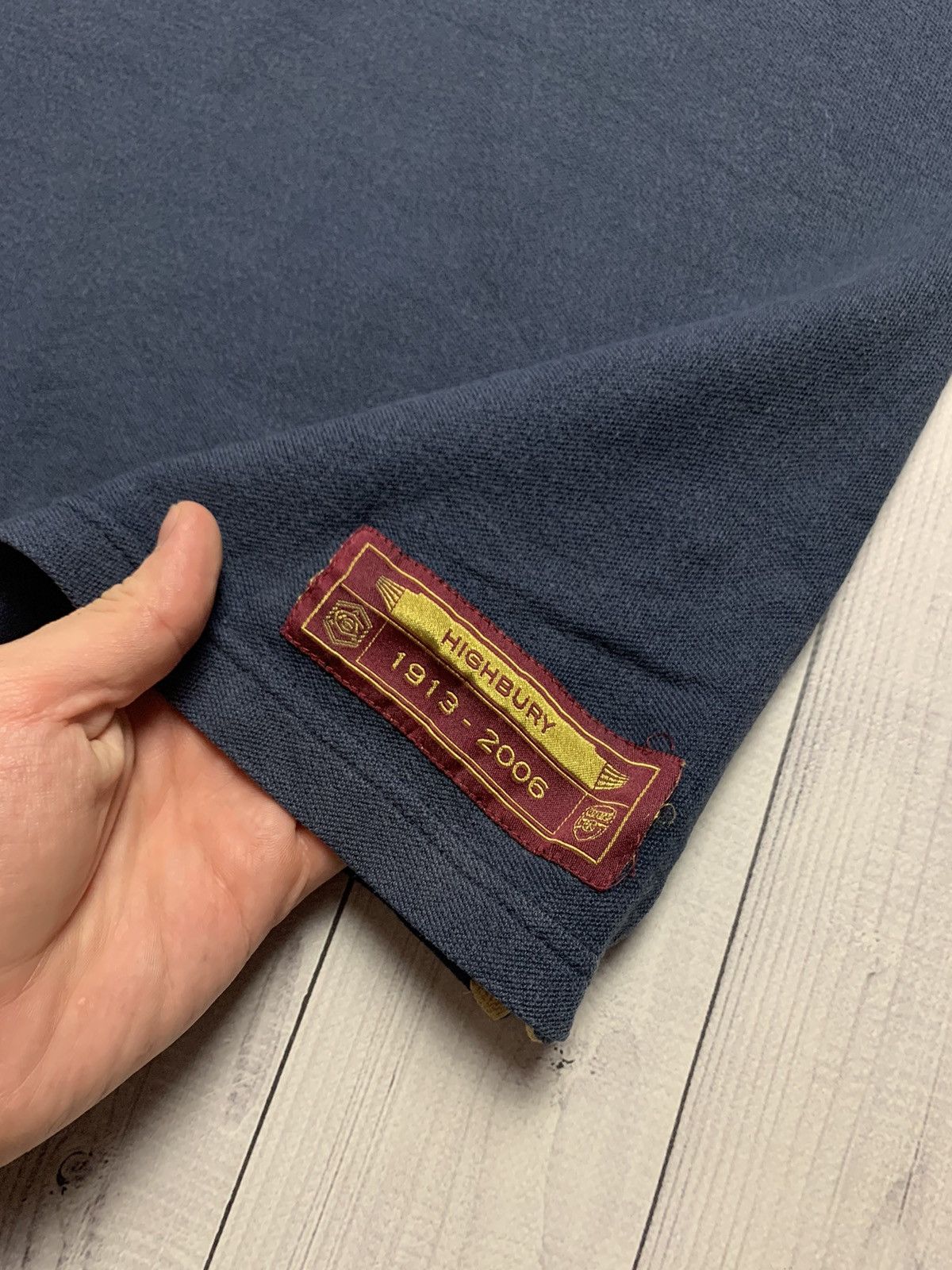 Vintage Vintage Soccer jersey High Bury Polo Nike Arsenal rare L Size US L / EU 52-54 / 3 - 6 Thumbnail