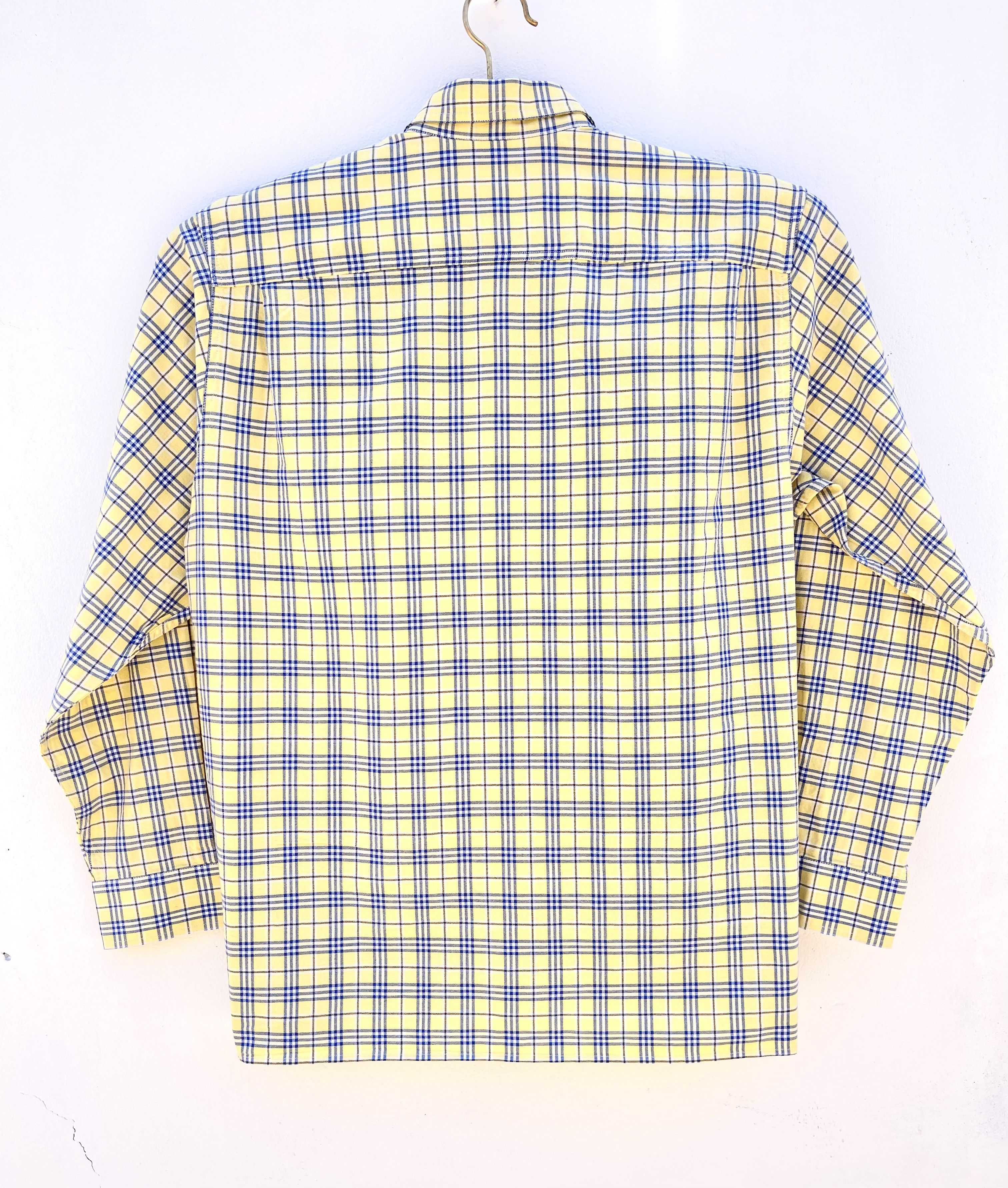 Burberry 🔥 rare Shirt Burberry novacheck yellow size Small Size US S / EU 44-46 / 1 - 4 Thumbnail