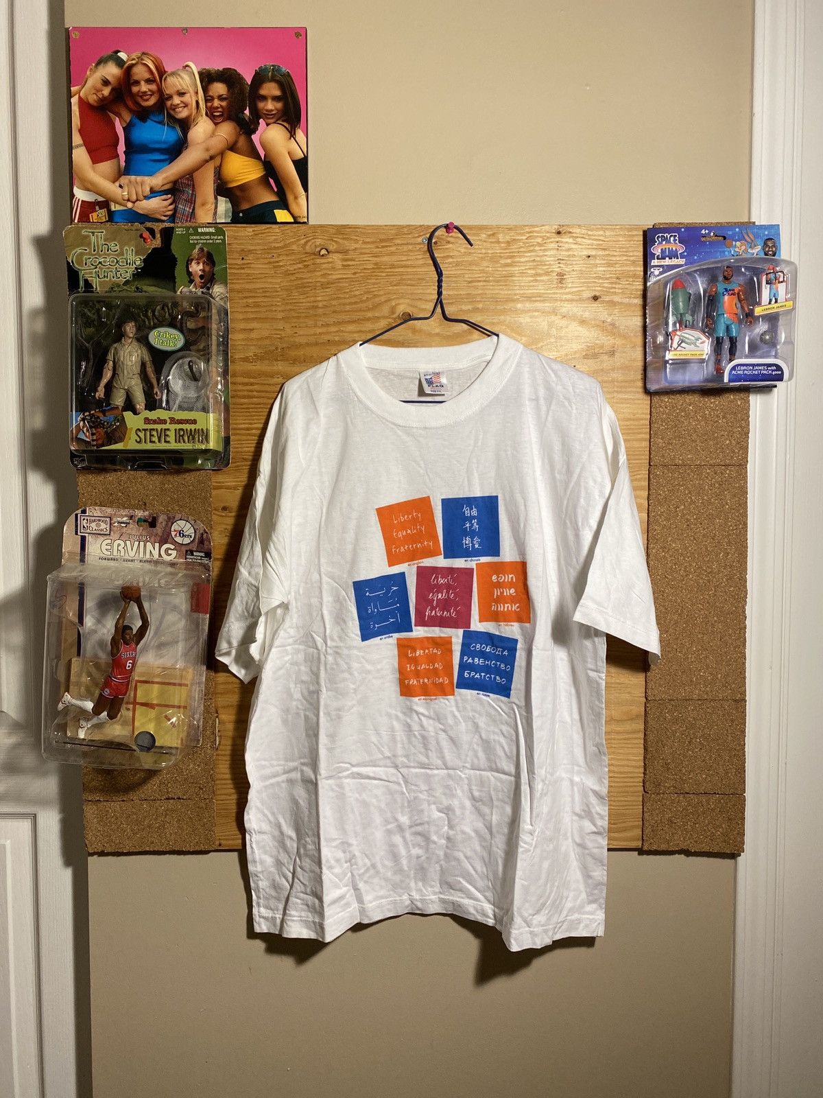 Other × Vintage Vintage 90’s French Liberty Translated tee Size US XL / EU 56 / 4 - 1 Thumbnail
