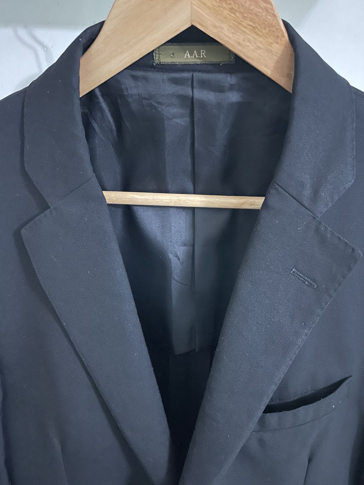 Y's × Y's for Men × Yohji Yamamoto A.A.R Yohji Design Studio Ready Made Wool Blazer Size 36R - 5 Thumbnail