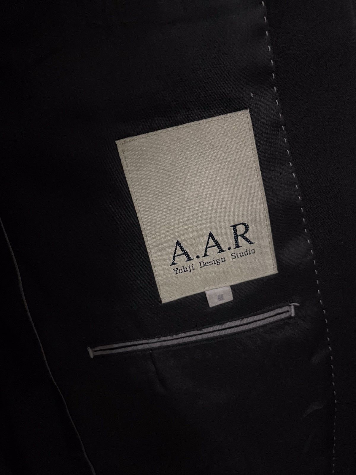 Y's × Y's for Men × Yohji Yamamoto A.A.R Yohji Design Studio Ready Made Wool Blazer Size 36R - 7 Thumbnail