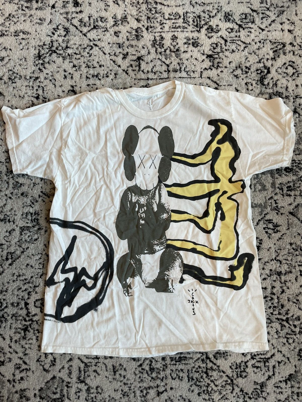 travis scott kaws fragment tee