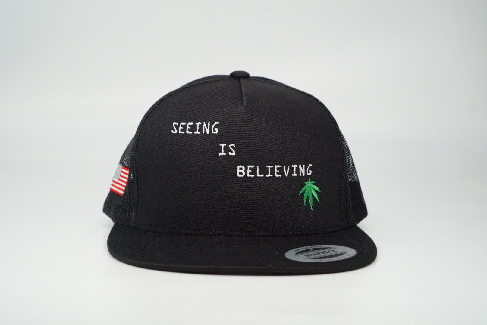 Travis Scott TRAVIS SCOTT SEEING IS BELIEVING TRUCKER HAT BLACK Size ONE SIZE - 1 Thumbnail