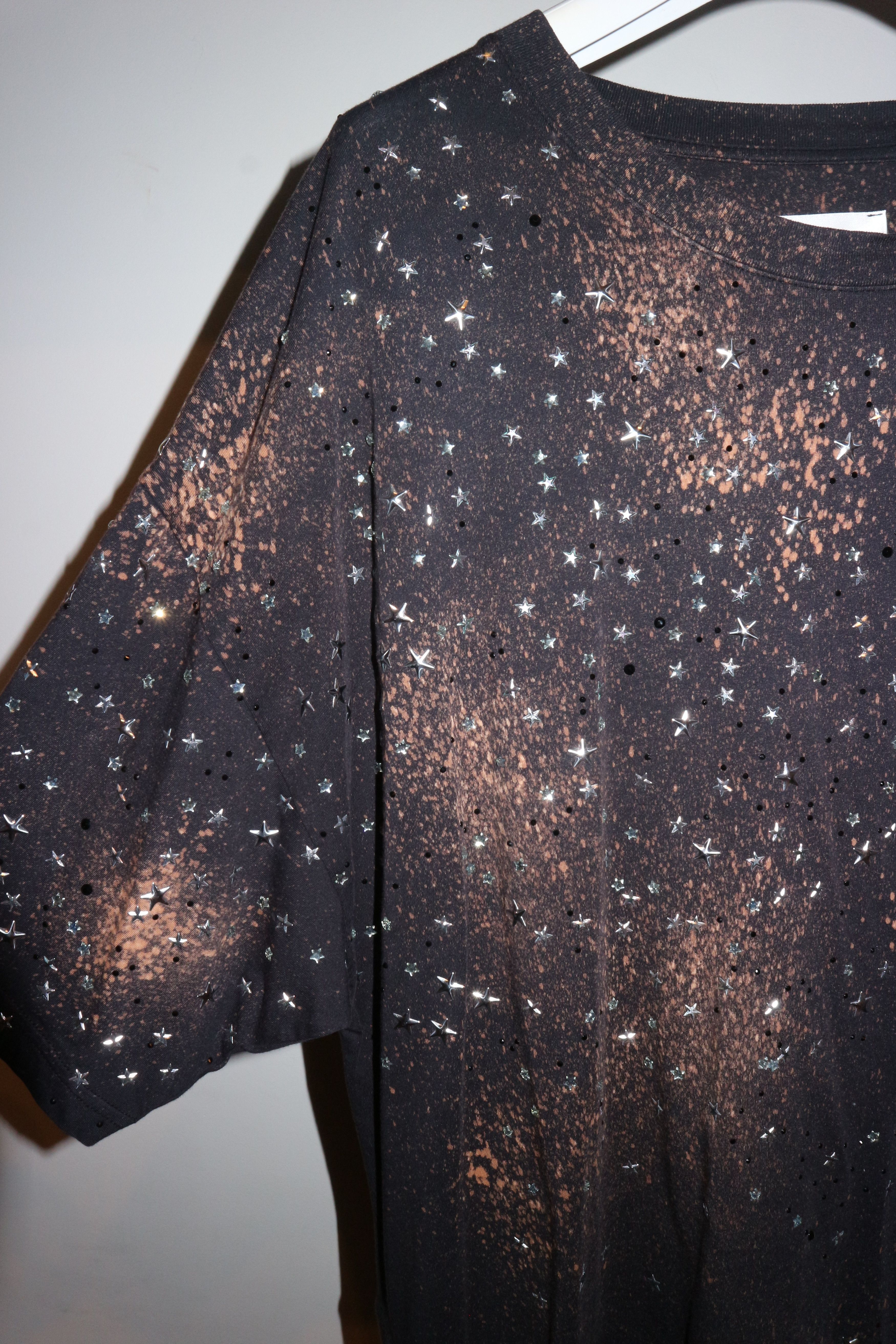 Faith Connexion embellished stars laced t-shirt Size US XL / EU 56 / 4 - 5 Thumbnail