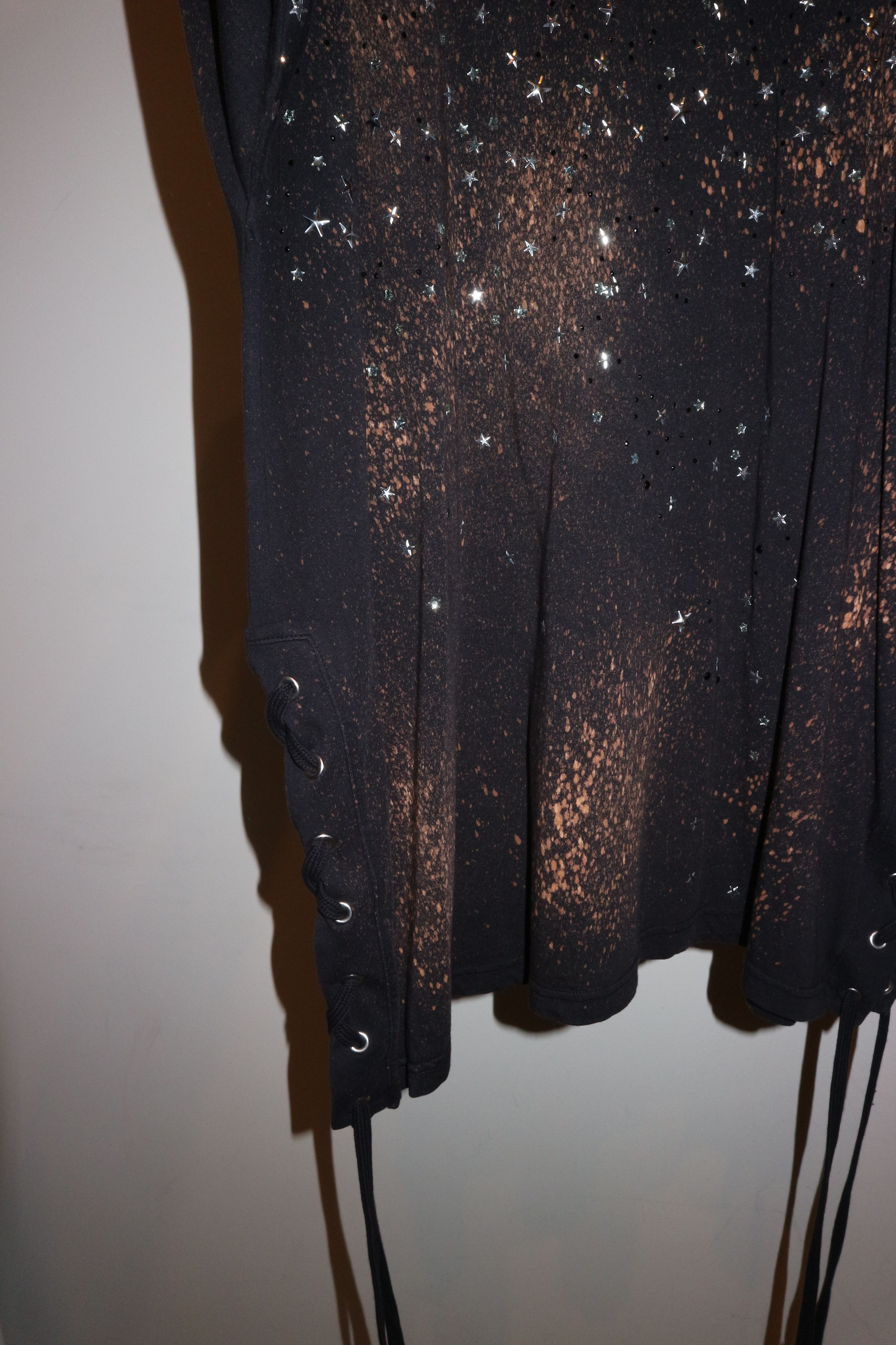Faith Connexion embellished stars laced t-shirt Size US XL / EU 56 / 4 - 6 Thumbnail