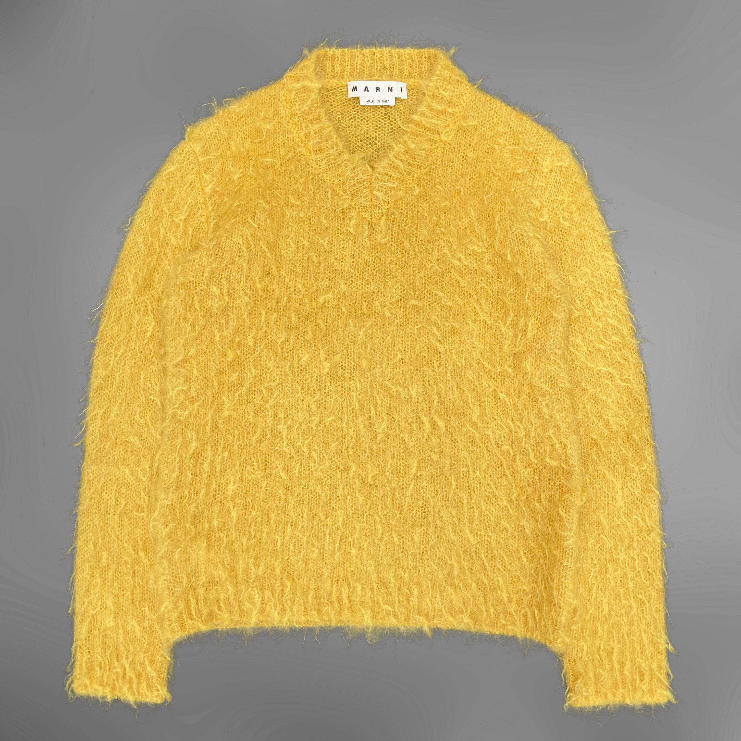 Marni Marni Yellow Mohair Sweater | Grailed Marni Marni Yellow Mohair Sweater | Grailed