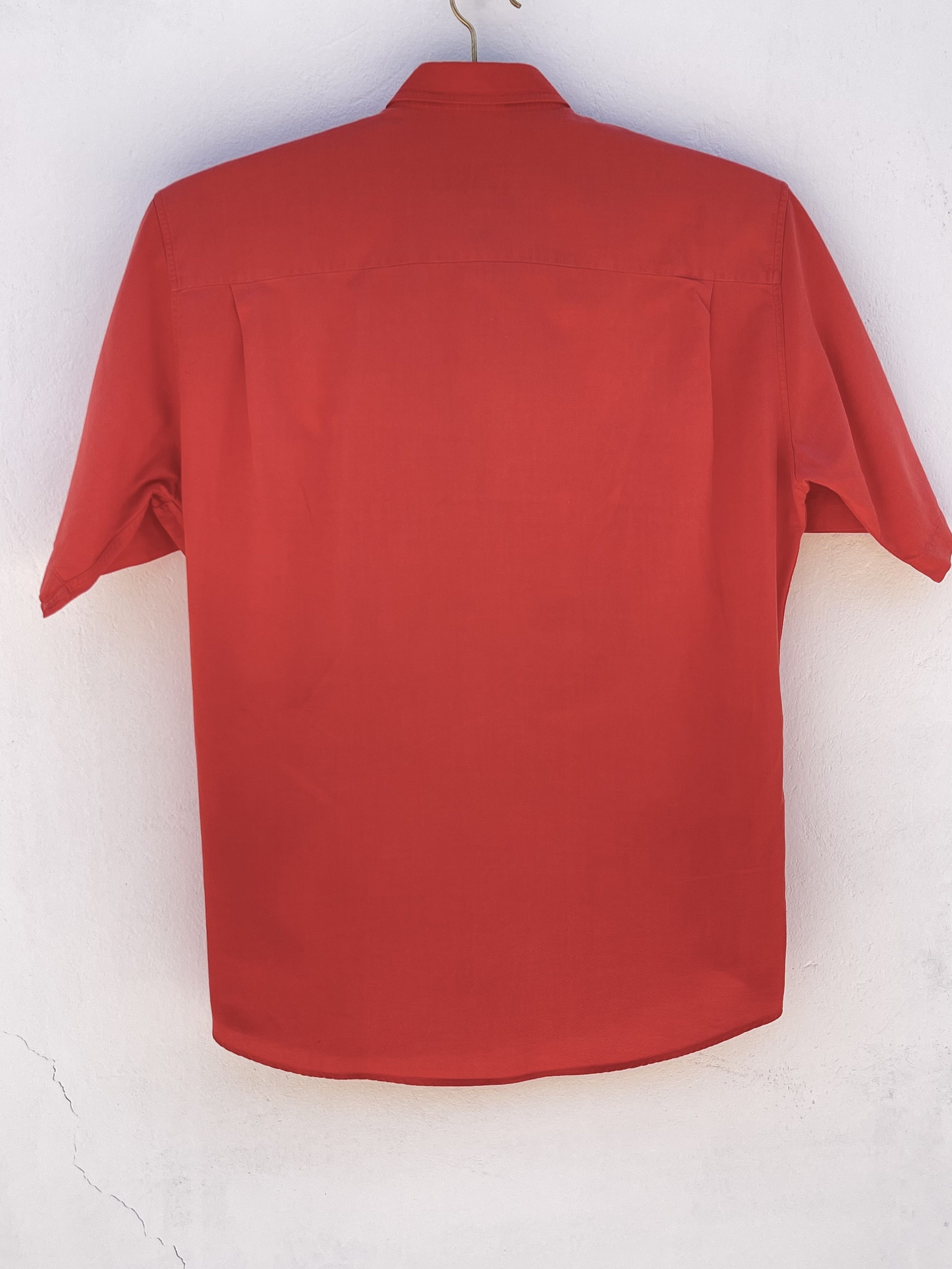Burberry 🔥 Burberrys summer tshirt shirt cotton size L red Size US L / EU 52-54 / 3 - 4 Thumbnail