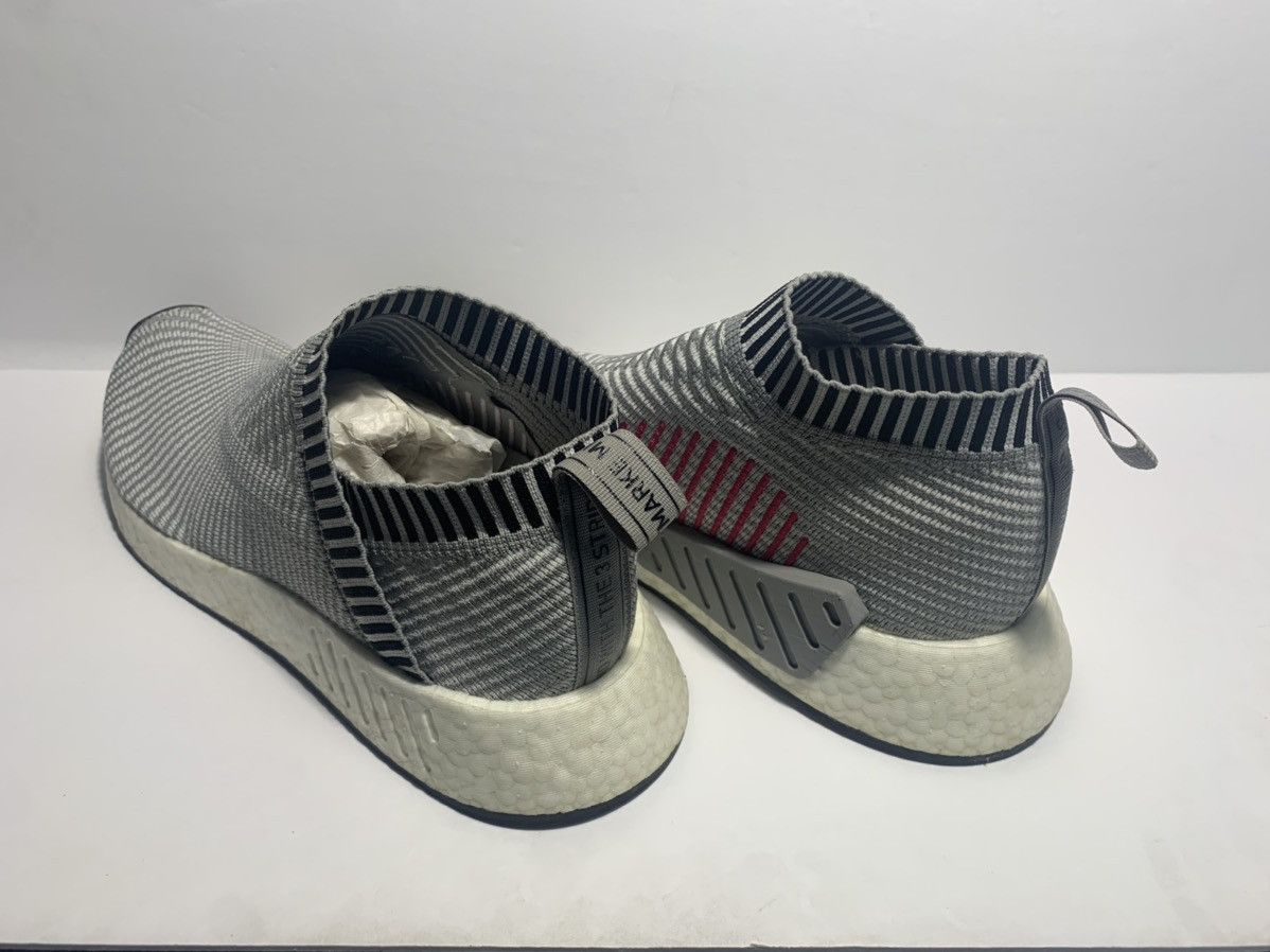 Adidas NMD_CS2 Primeknit Dark Grey Shock Pink 2017 Size US 11.5 / EU 44-45 - 2 Thumbnail
