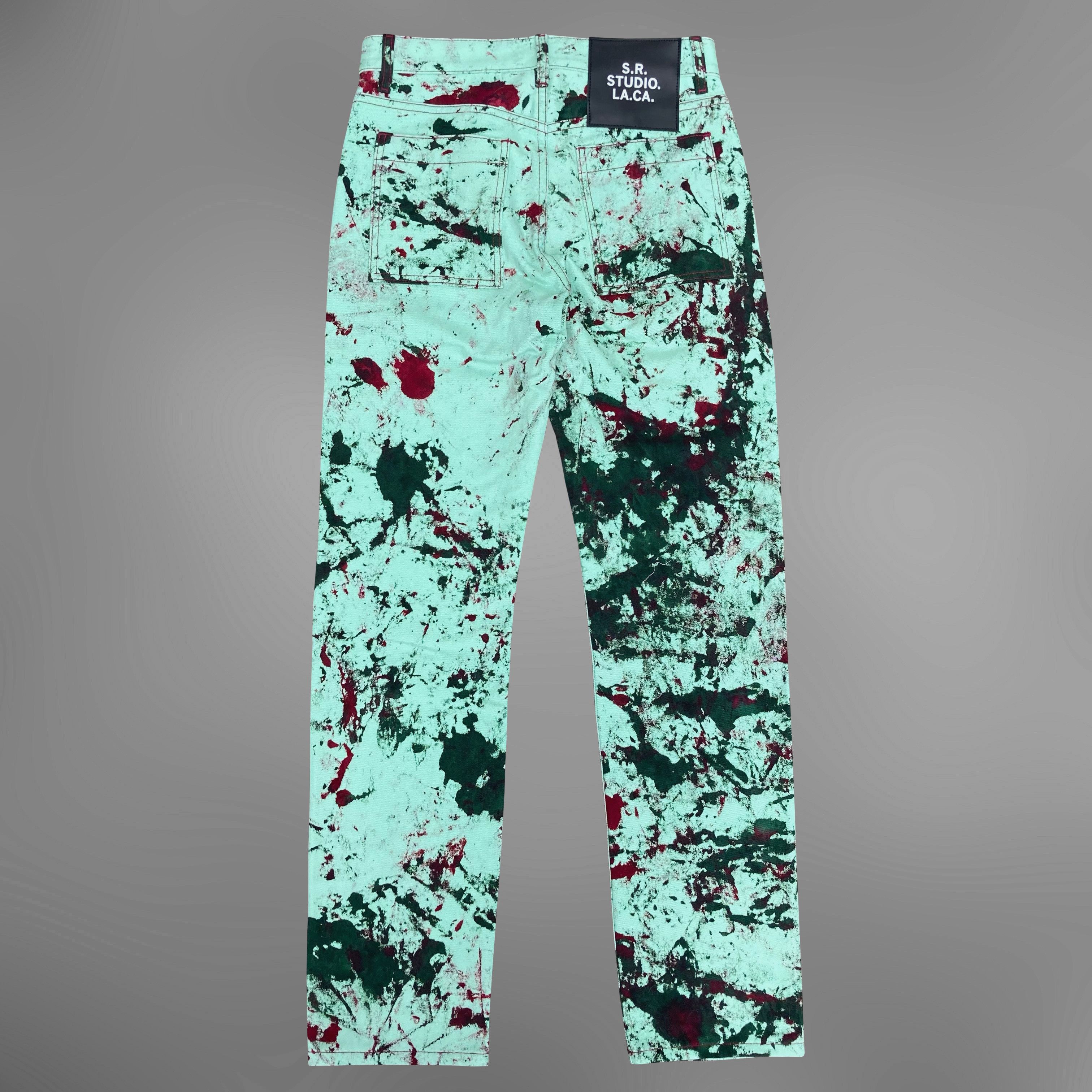 Sterling Ruby SR Studio LACA Soto Mint denim Size US 29 - 2 Thumbnail