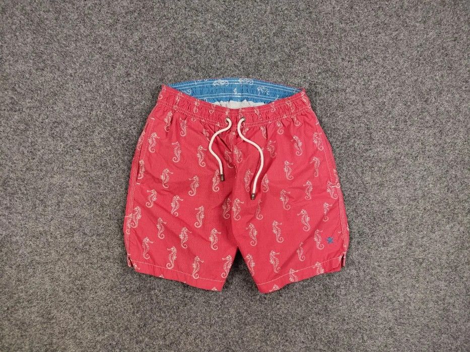 Hackett Hackett London Coral Multi logo Premium Casual Shorts Size US 32 / EU 48 - 1 Thumbnail