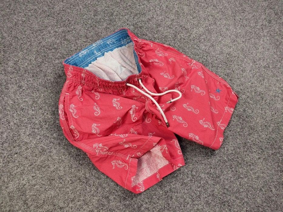 Hackett Hackett London Coral Multi logo Premium Casual Shorts Size US 32 / EU 48 - 6 Thumbnail