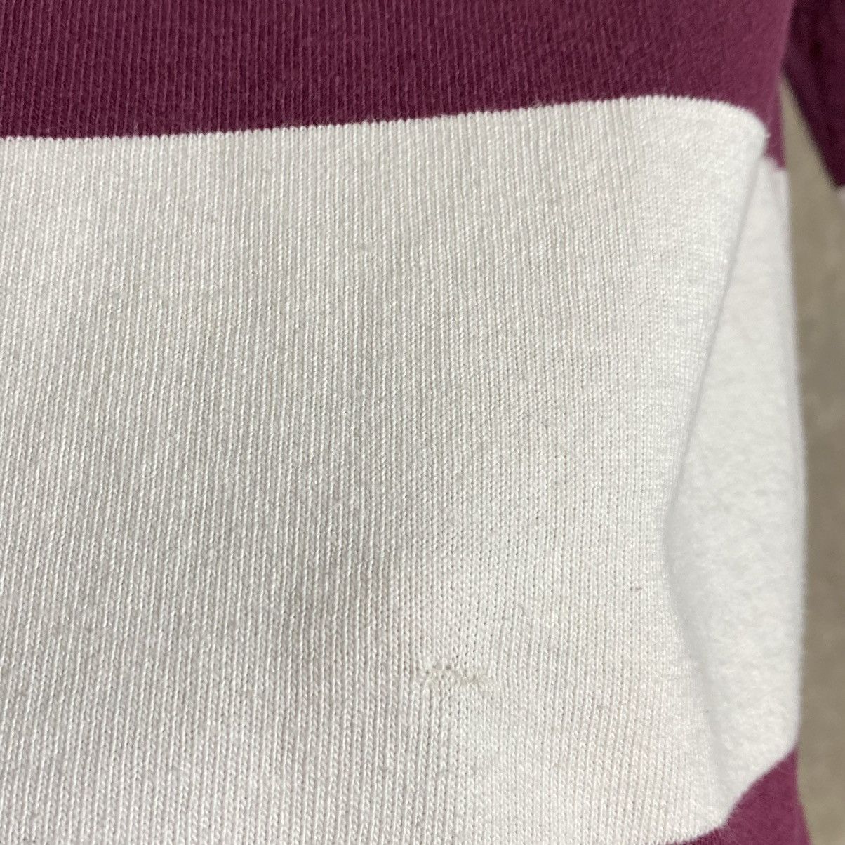 Polo Ralph Lauren × Vintage VTG 90s Ralph Lauren polo stripped rugby long sleeve Small Size US S / EU 44-46 / 1 - 15 Thumbnail