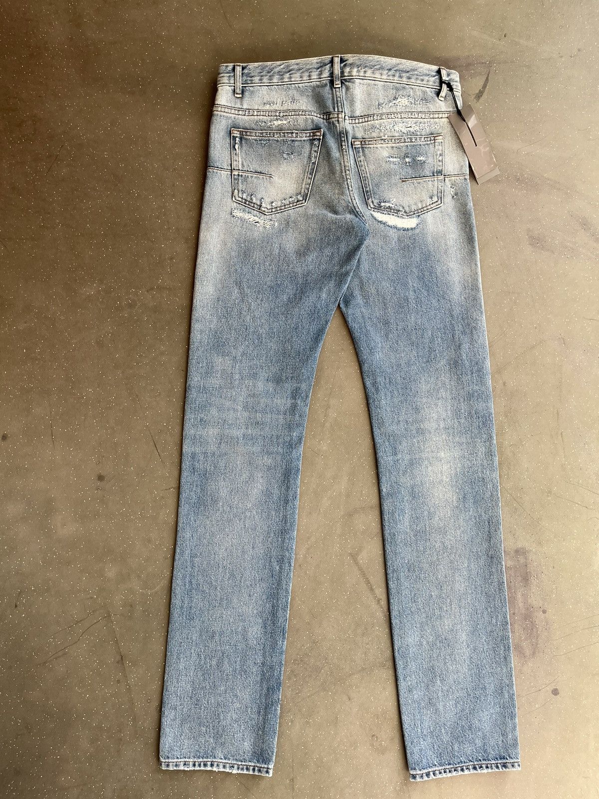 Dior Dior ripped blue jeans Size US 31 - 2 Thumbnail