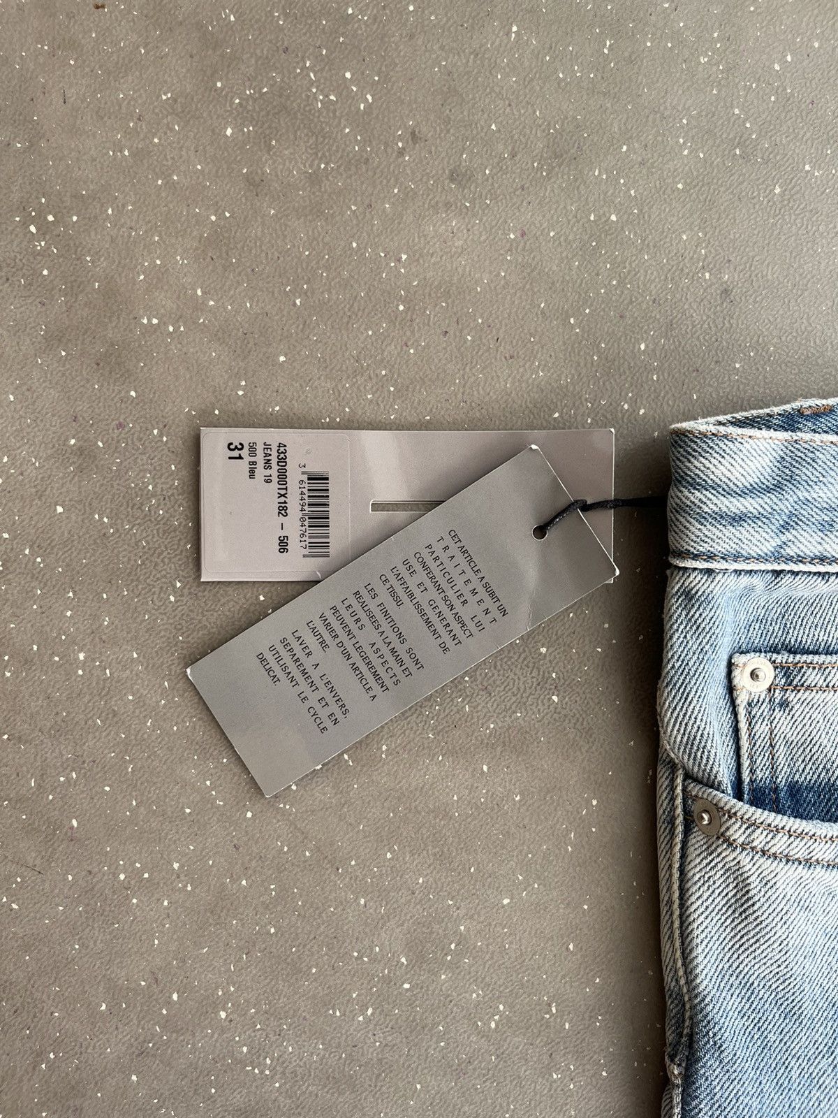 Dior Dior ripped blue jeans Size US 31 - 9 Thumbnail