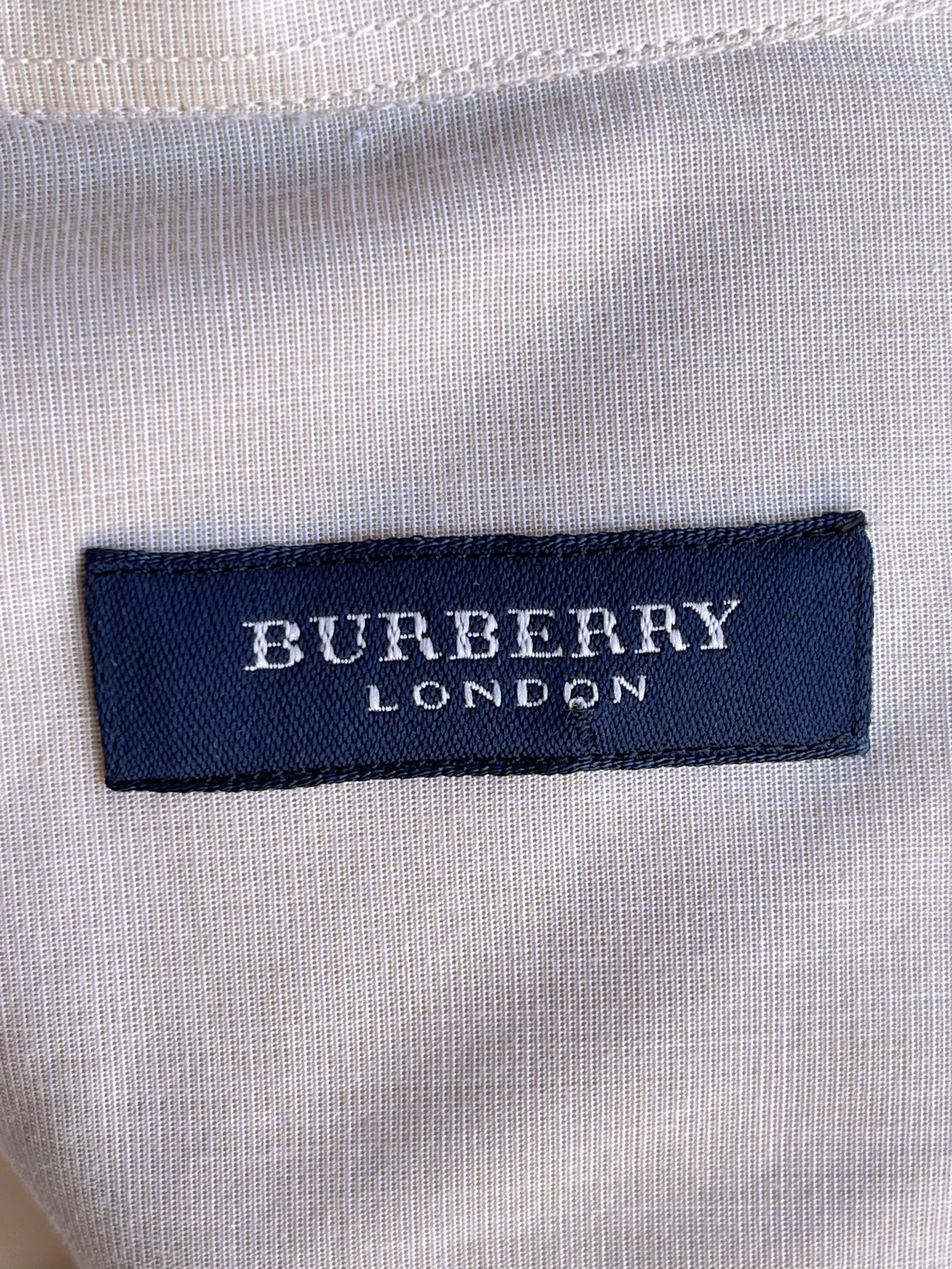 Burberry 🔥 Burberry London beige shirt cotton size M Size US M / EU 48-50 / 2 - 7 Thumbnail