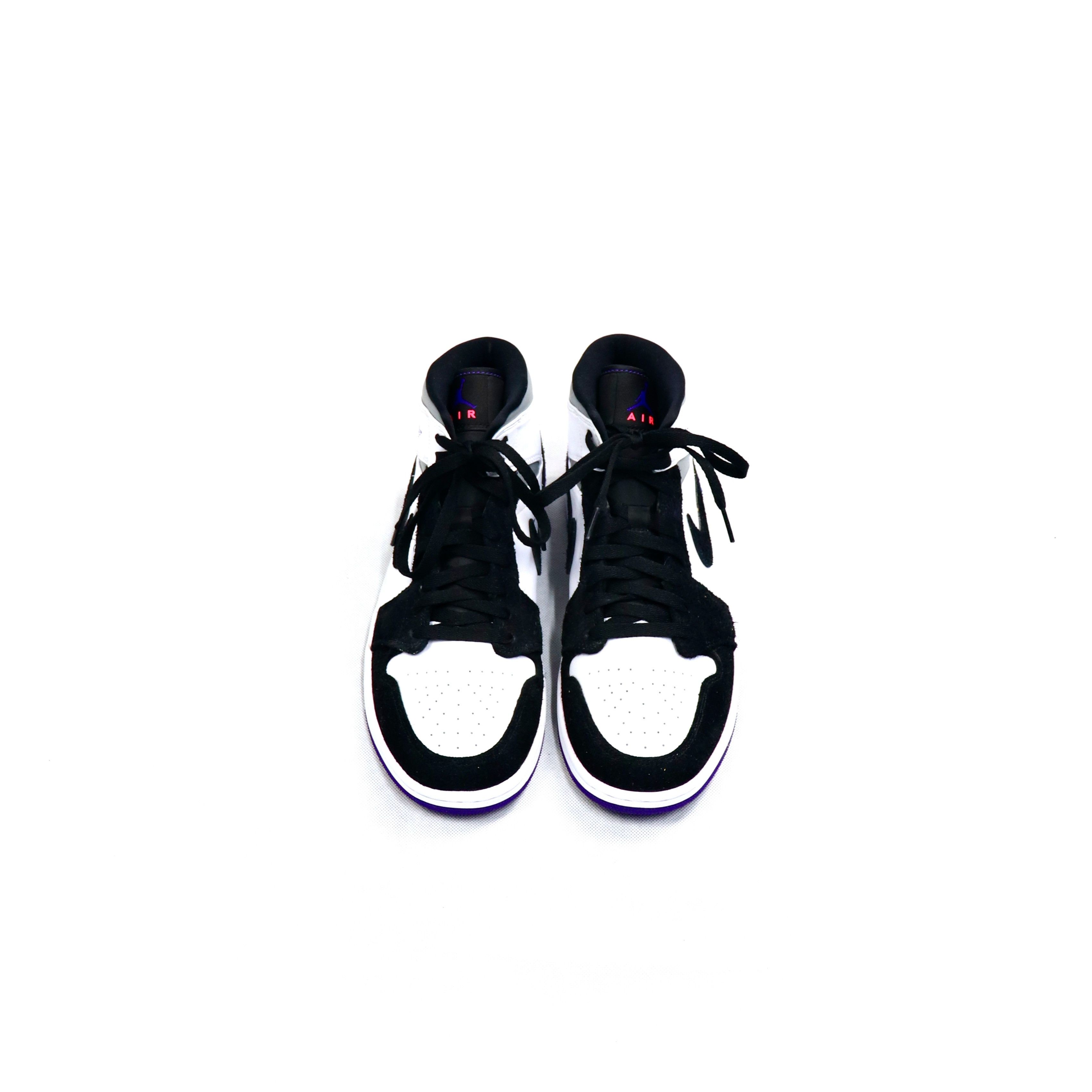 Nike Air Jordan 1 Mid SE Court Purple Size US 10 / EU 43 - 3 Thumbnail