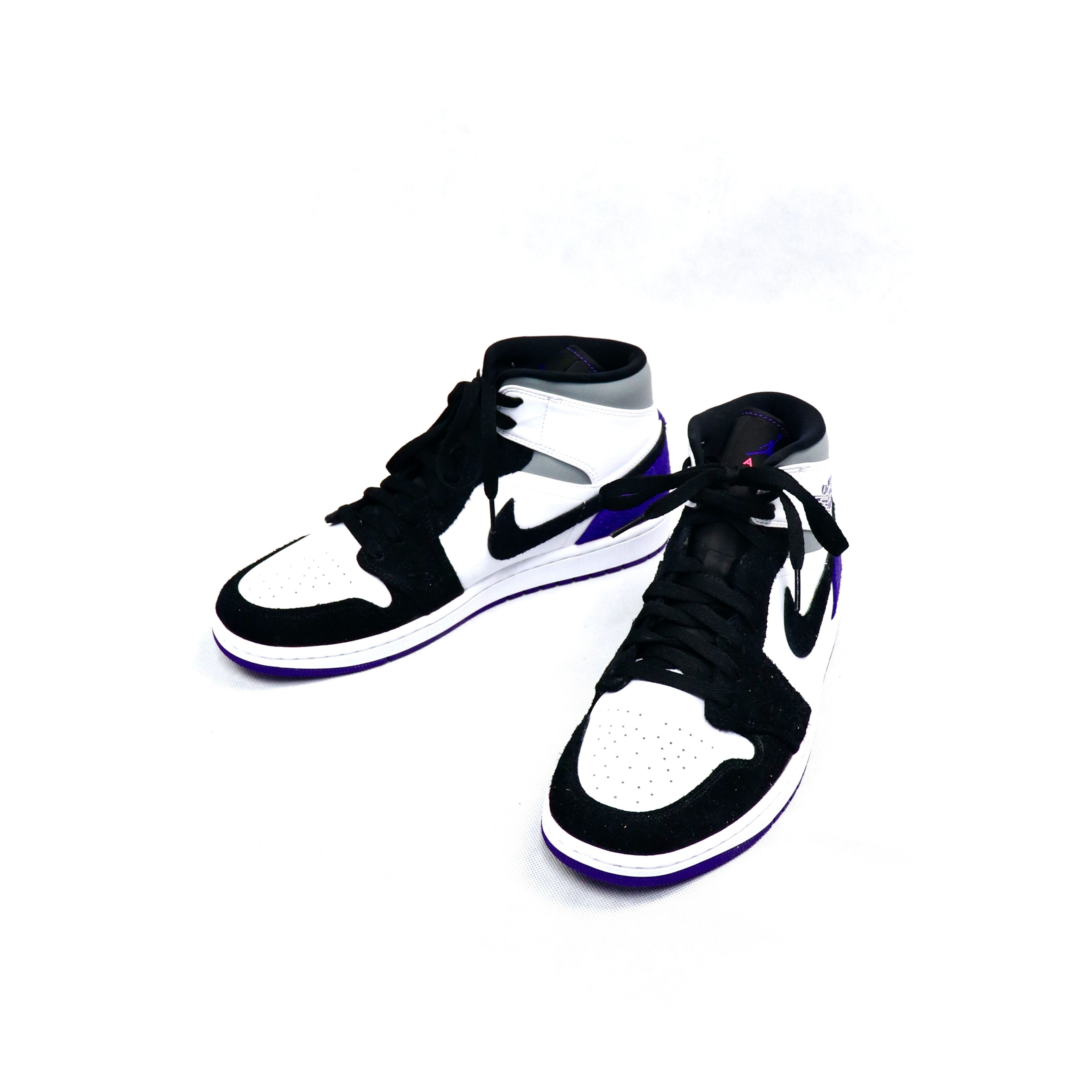 Nike Air Jordan 1 Mid SE Court Purple Size US 10 / EU 43 - 2 Thumbnail