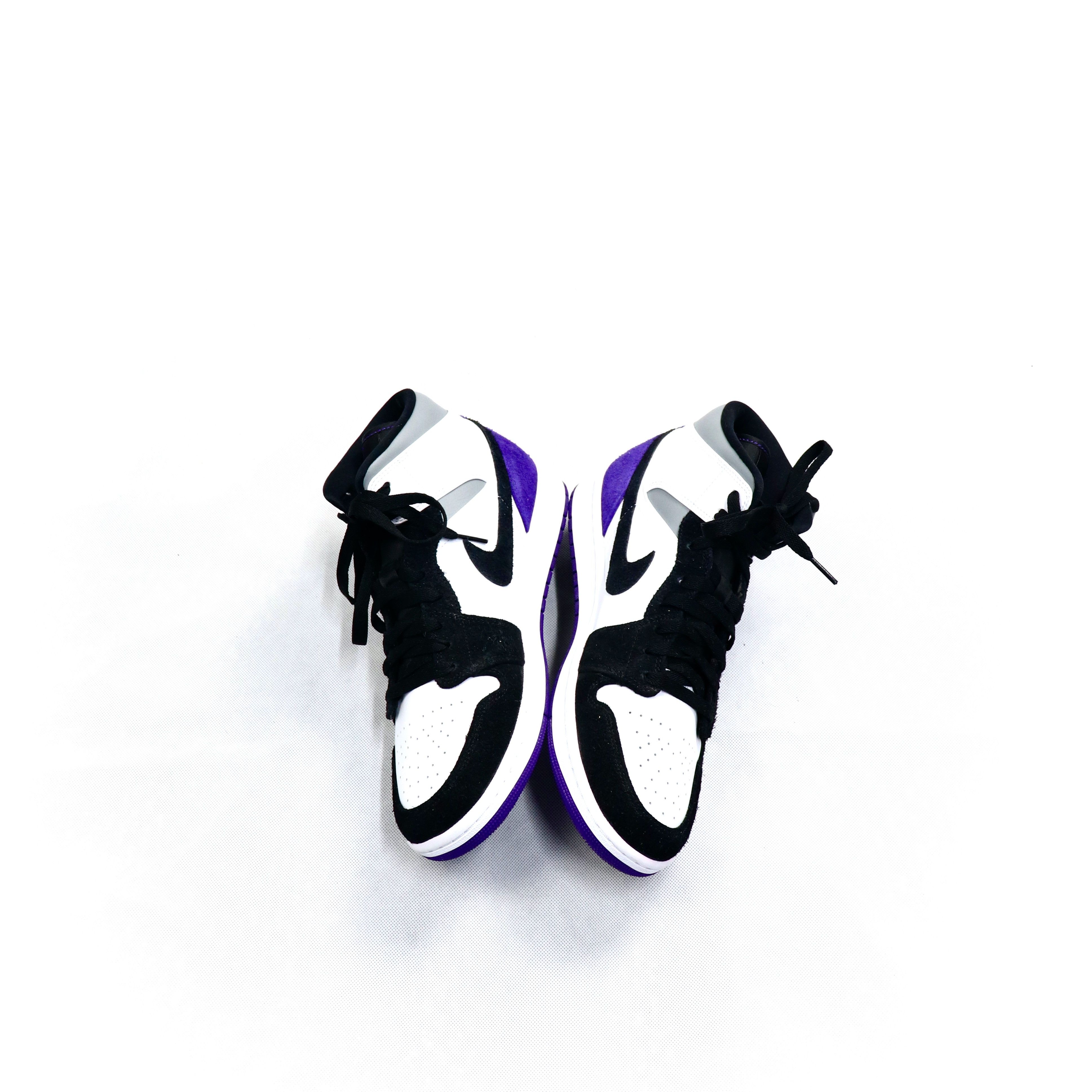 Nike Air Jordan 1 Mid SE Court Purple Size US 10 / EU 43 - 5 Thumbnail