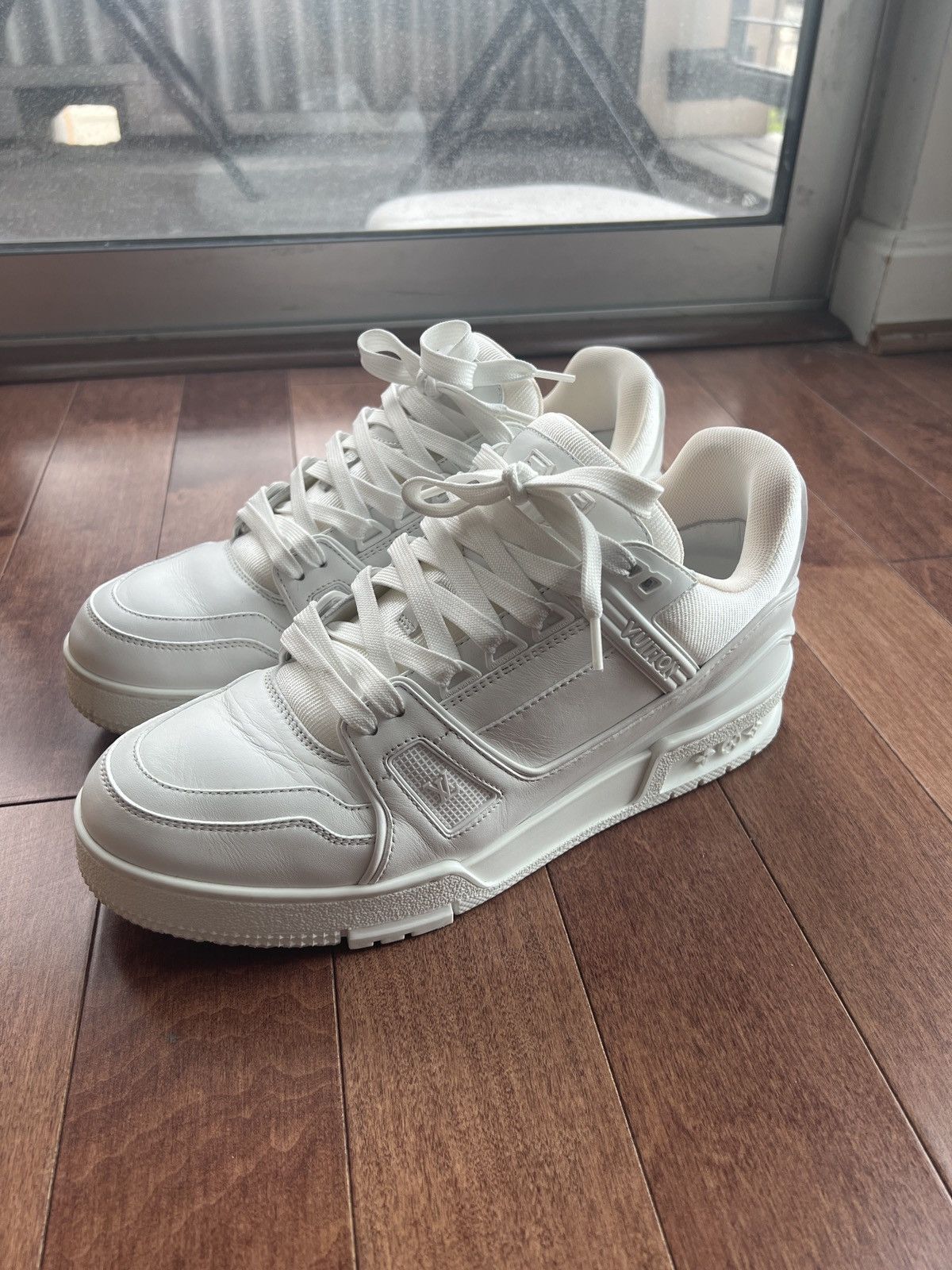 Louis Vuitton LV TRAINER SNEAKER WHITE Size US 8.5 / EU 41-42 - 1 Thumbnail