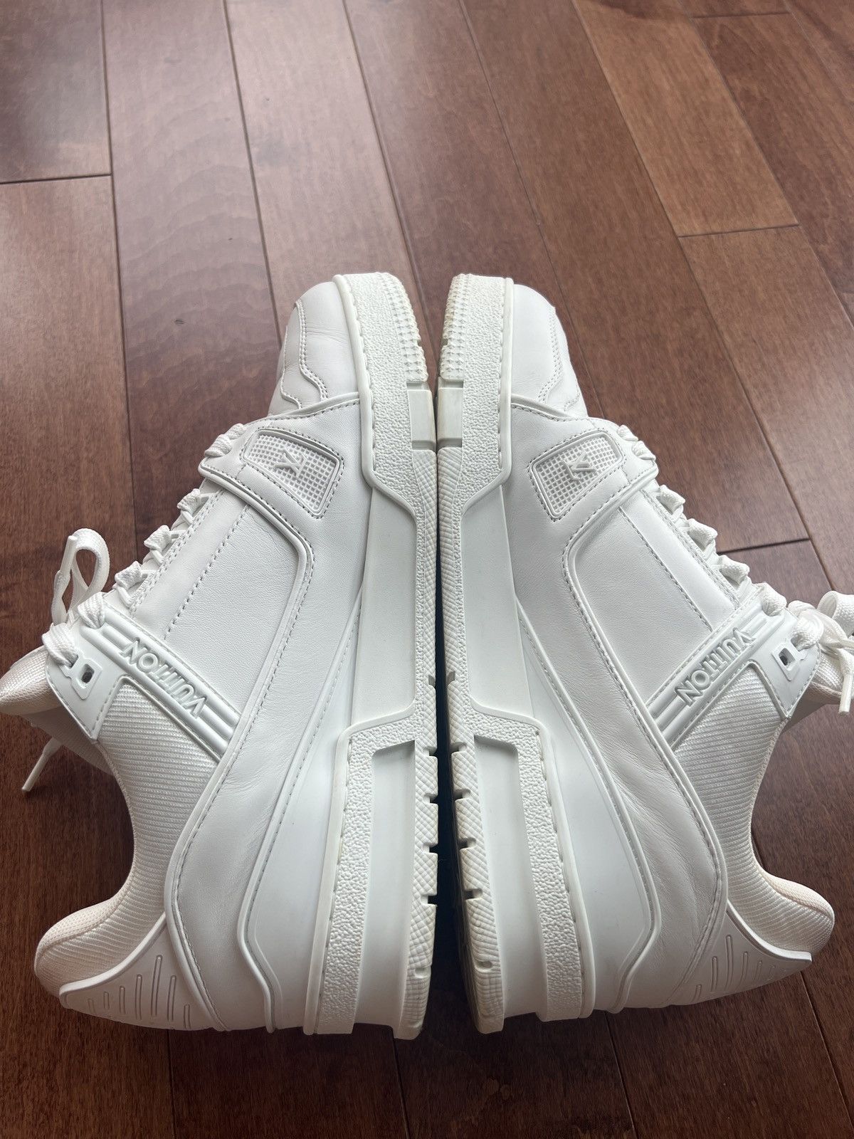 Louis Vuitton LV TRAINER SNEAKER WHITE Size US 8.5 / EU 41-42 - 5 Thumbnail