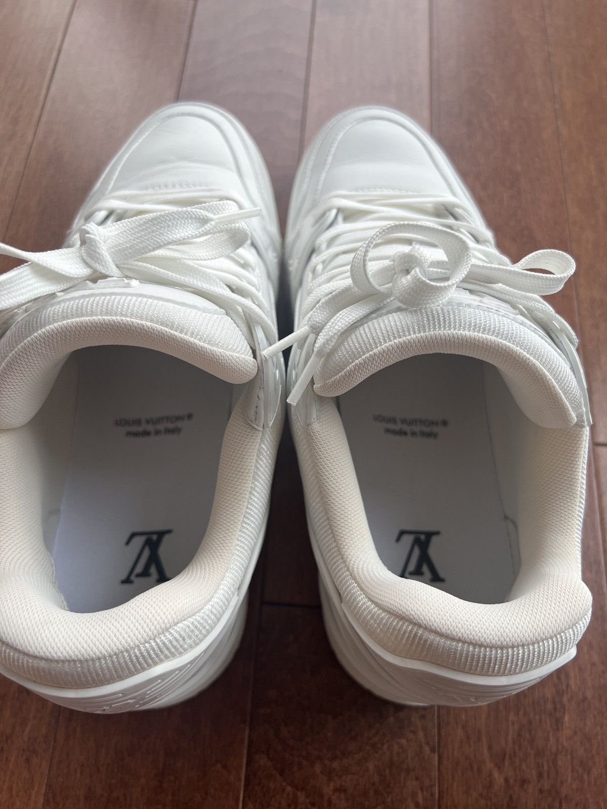 Louis Vuitton LV TRAINER SNEAKER WHITE Size US 8.5 / EU 41-42 - 6 Thumbnail