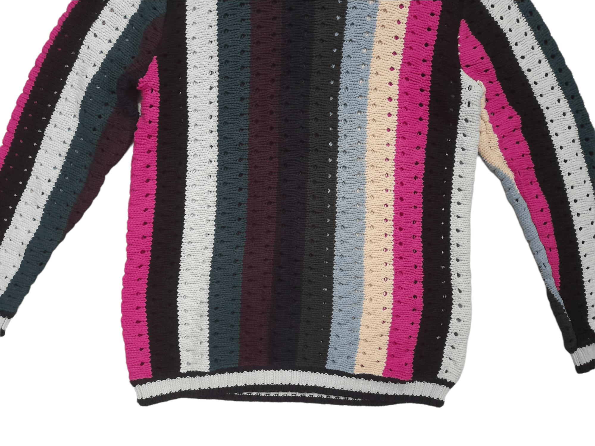 Kim Jones Kim Jones Color Block Knitwear (E308) Size US L / EU 52-54 / 3 - 3 Thumbnail