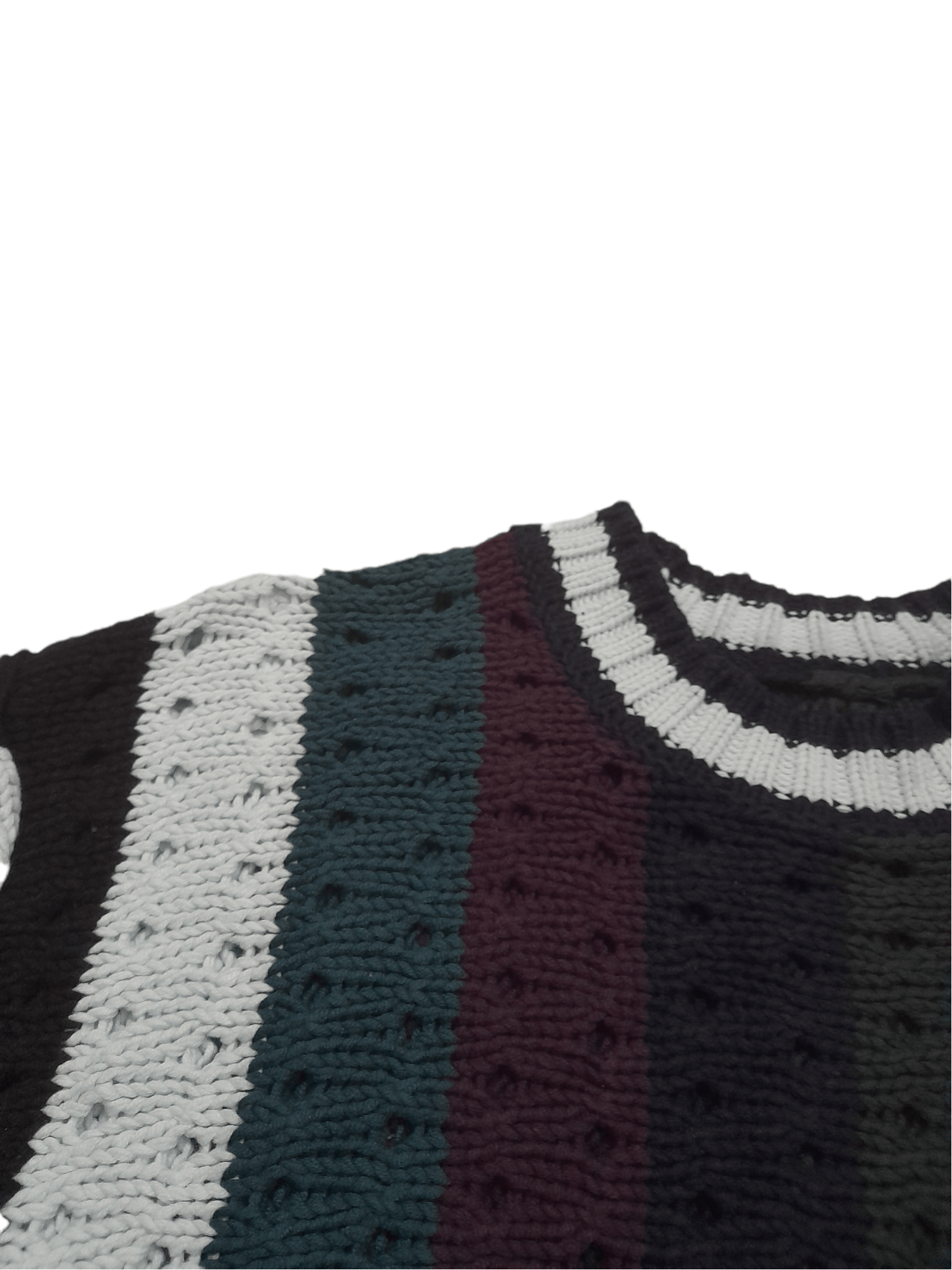 Kim Jones Kim Jones Color Block Knitwear (E308) Size US L / EU 52-54 / 3 - 4 Thumbnail