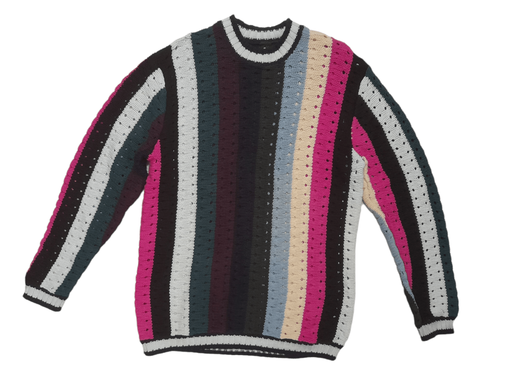 Kim Jones Kim Jones Color Block Knitwear (E308) Size US L / EU 52-54 / 3 - 1 Thumbnail