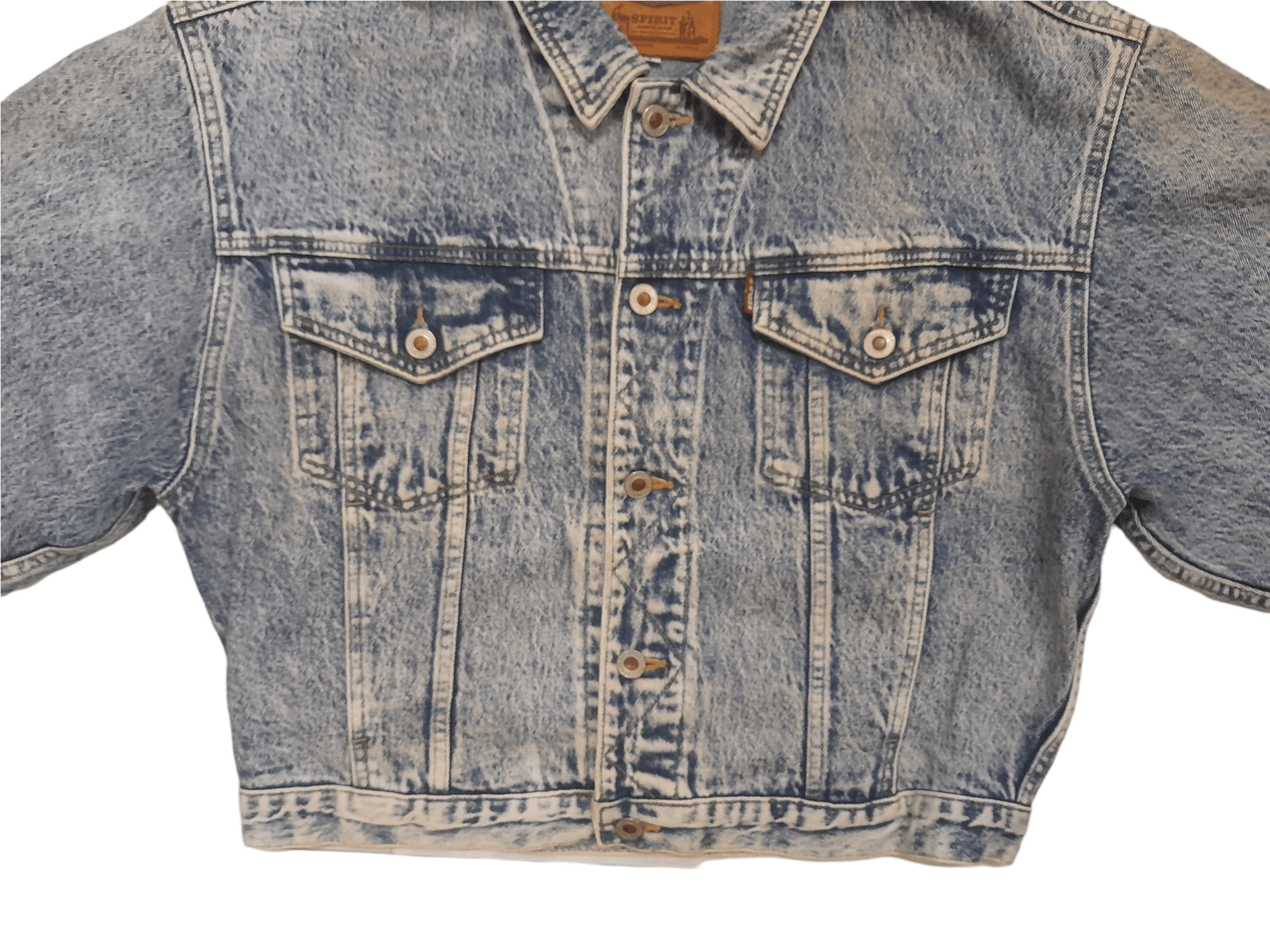 Big John 90s Big John Japan Denim Jacket (E311) Size US L / EU 52-54 / 3 - 3 Thumbnail