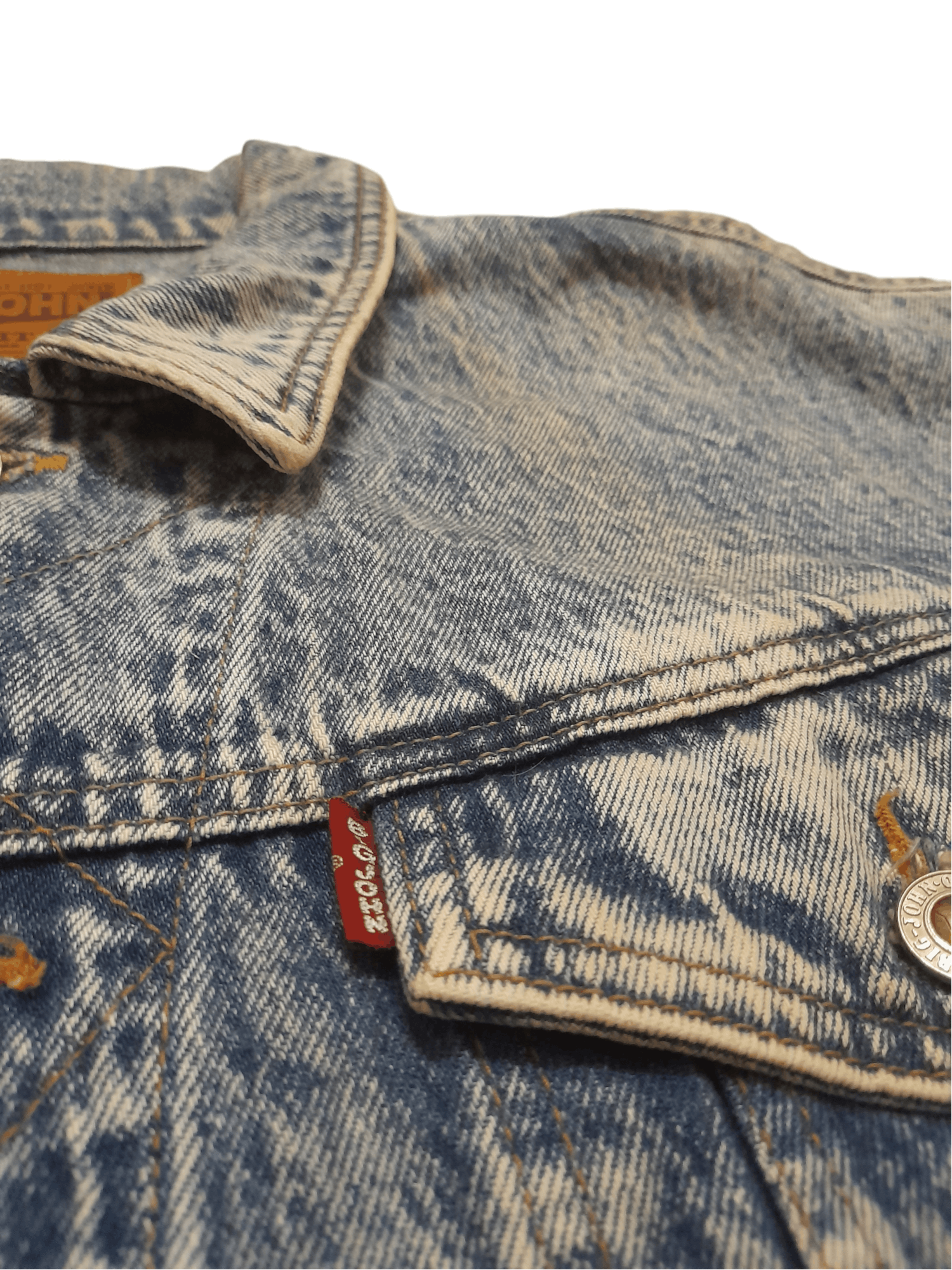 Big John 90s Big John Japan Denim Jacket (E311) Size US L / EU 52-54 / 3 - 6 Thumbnail