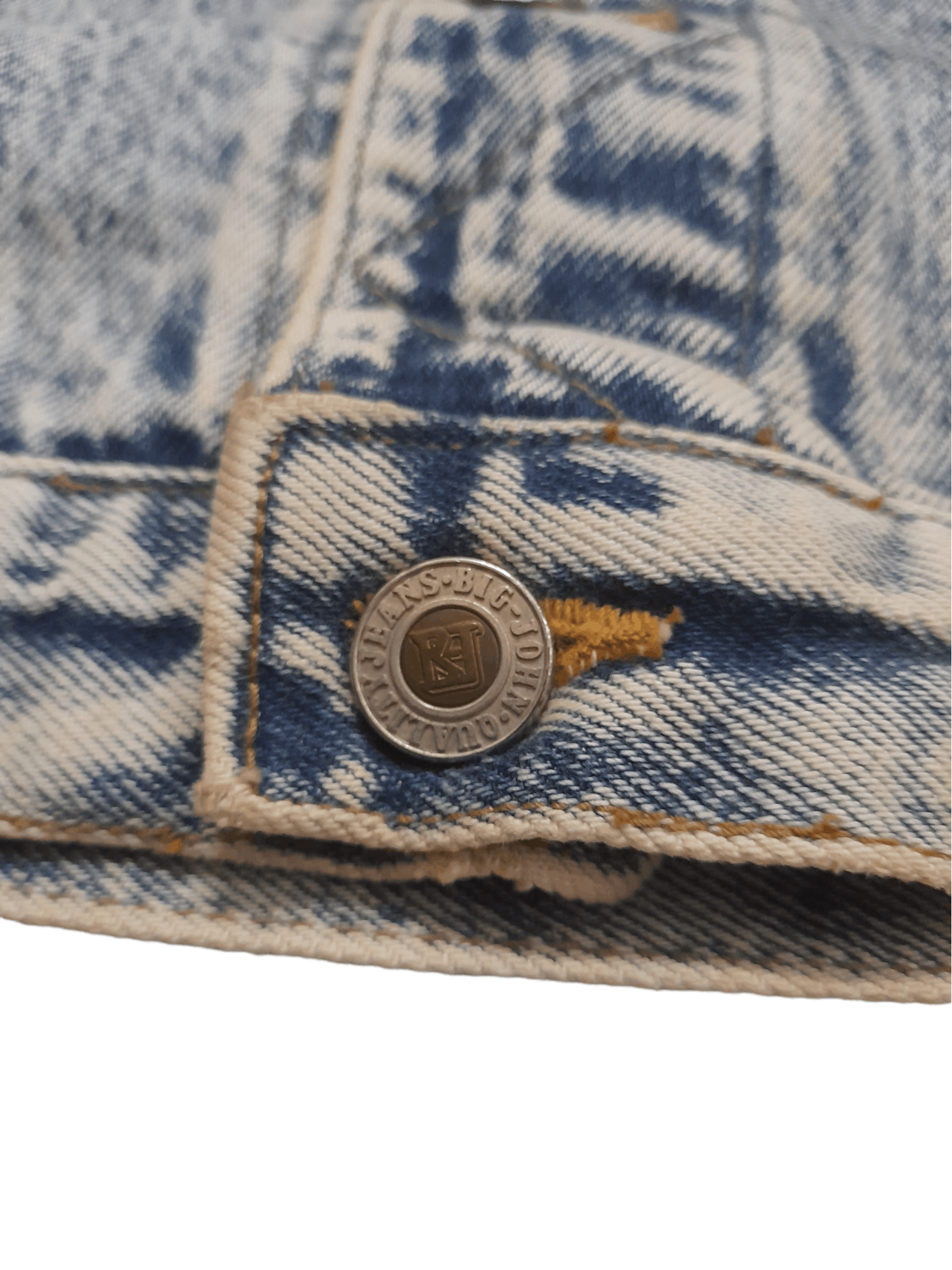 Big John 90s Big John Japan Denim Jacket (E311) Size US L / EU 52-54 / 3 - 7 Thumbnail